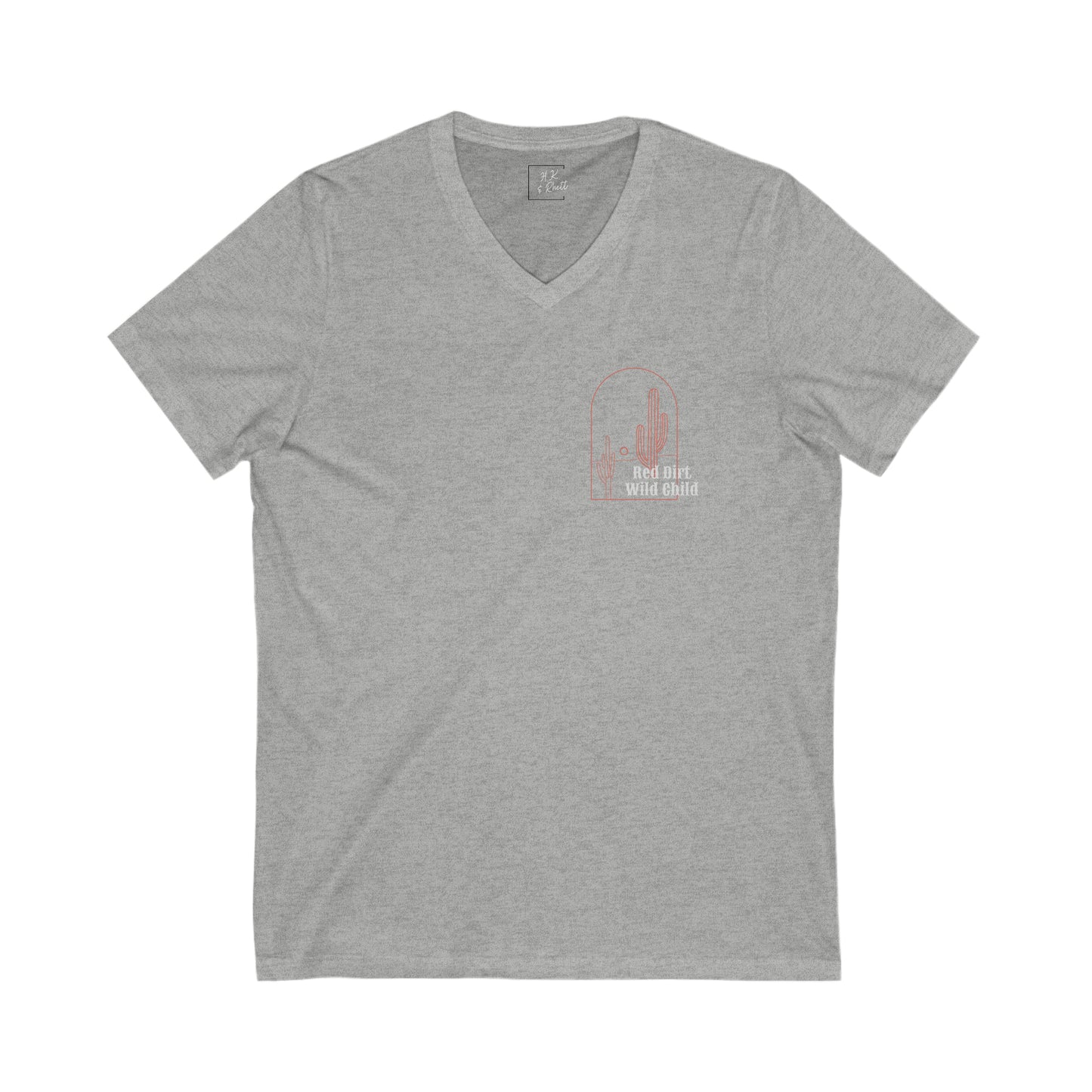 Red Dirt Wild Child V Neck