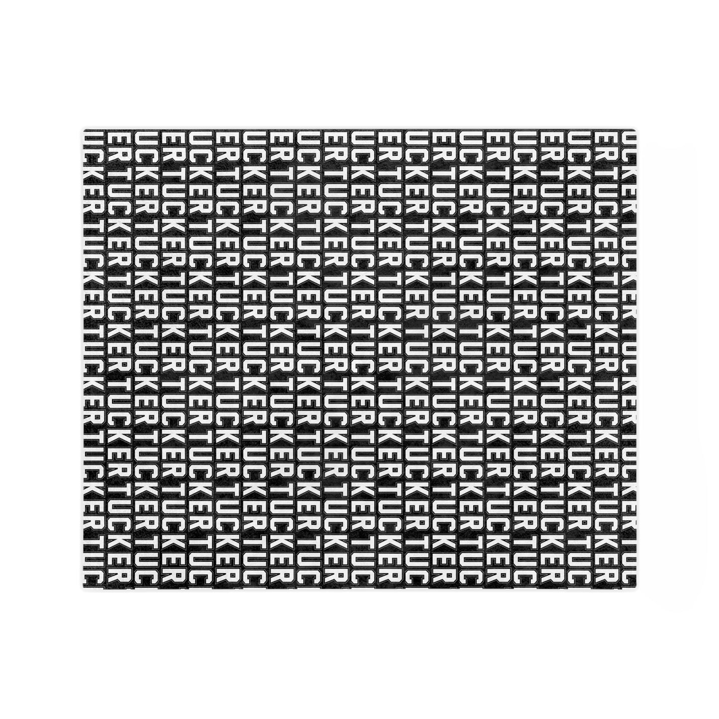 Custom Tucket Blanket Black 1