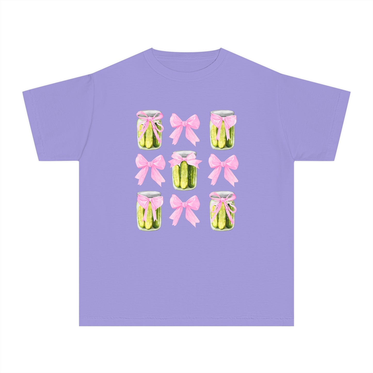 Pickles & Bows Youth Comfort Colors Tee