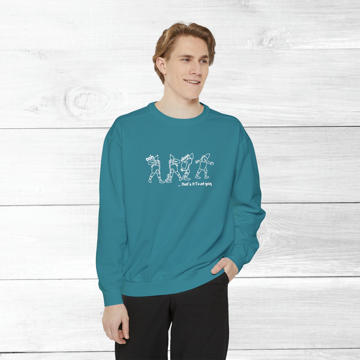 Grinch ... that's it i'm not gong Comfort Colors