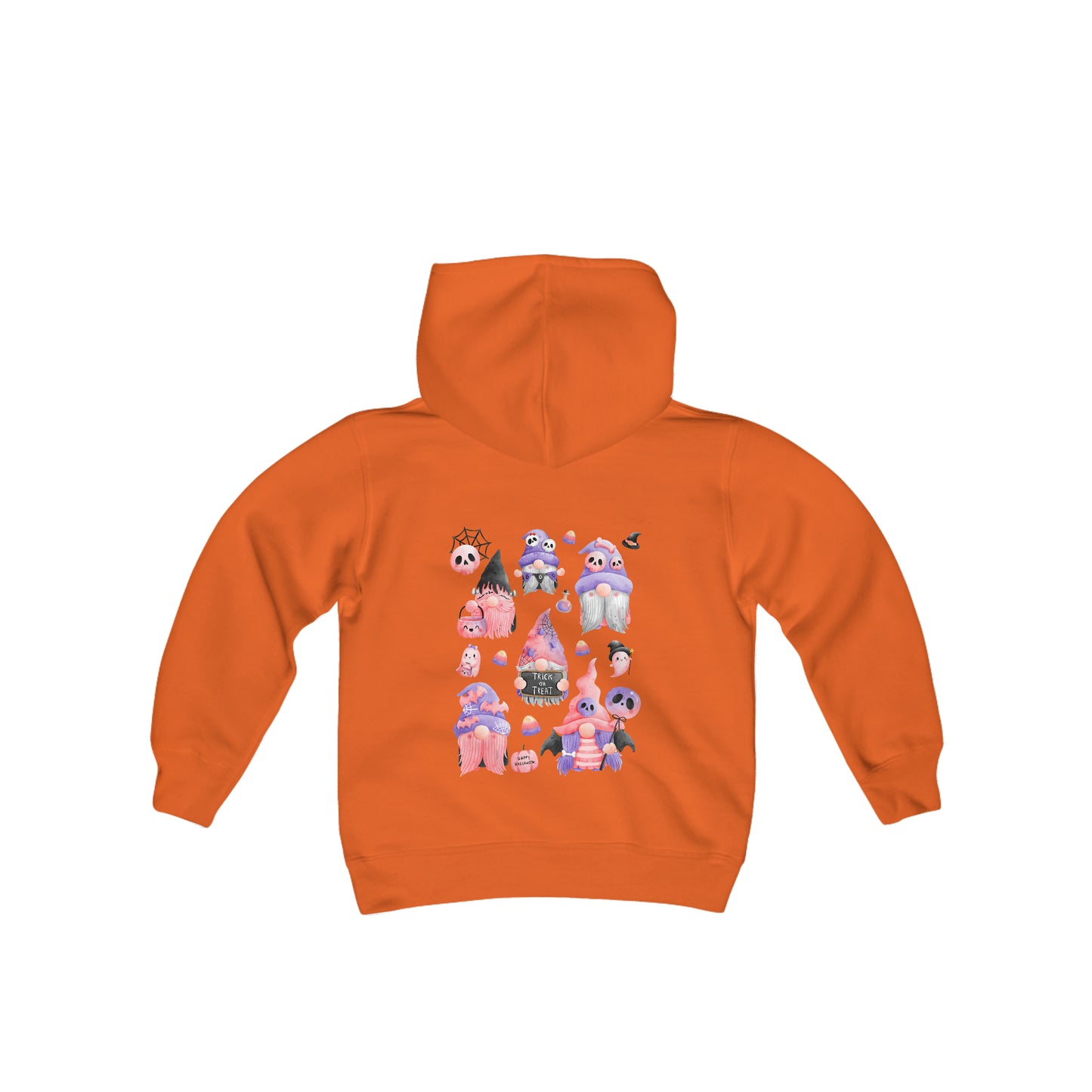 Youth Gnome Halloween Pink/Purple Hoodie version 2