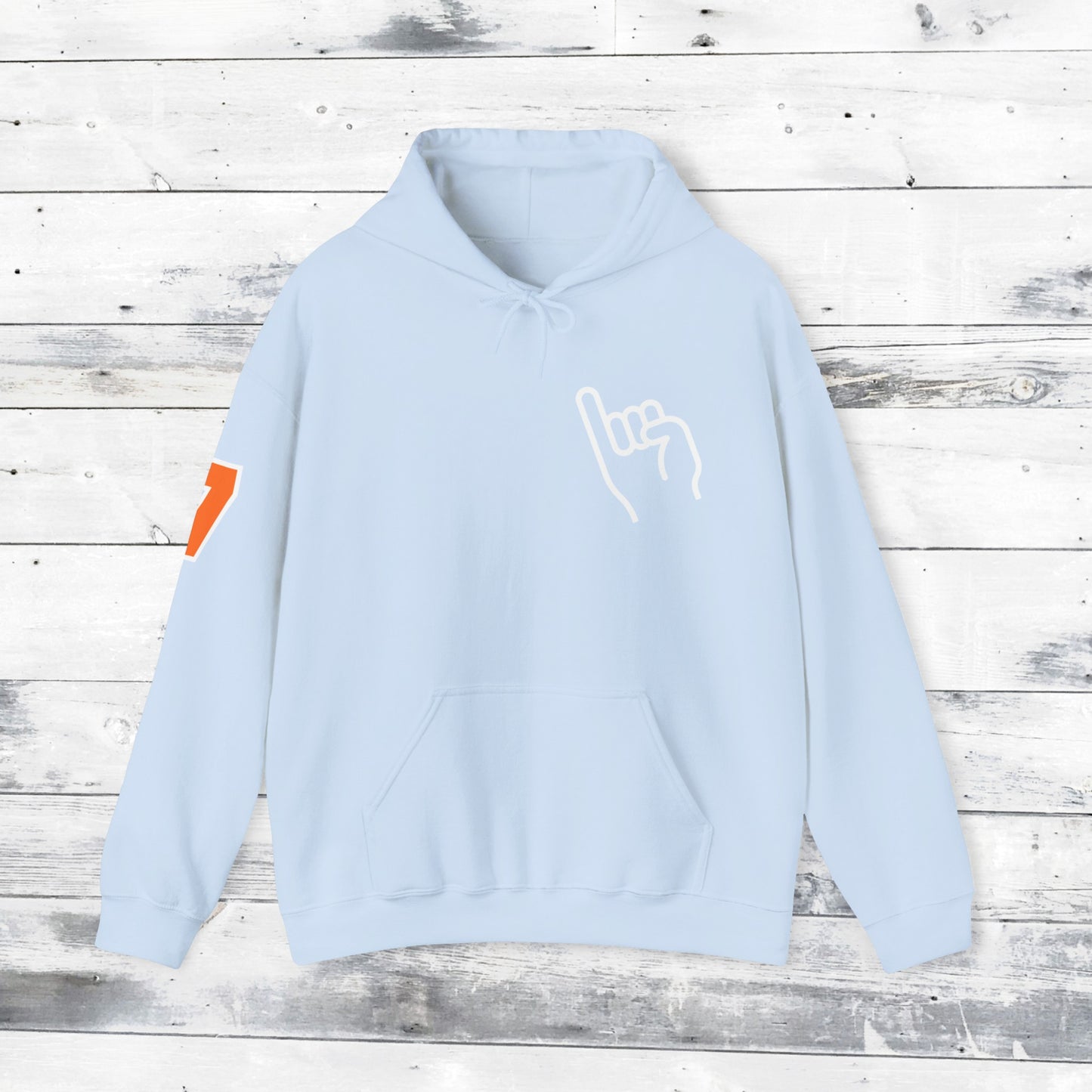 Custom Number Sleeve Jackets Stinger Hoodie Front - Old School R back