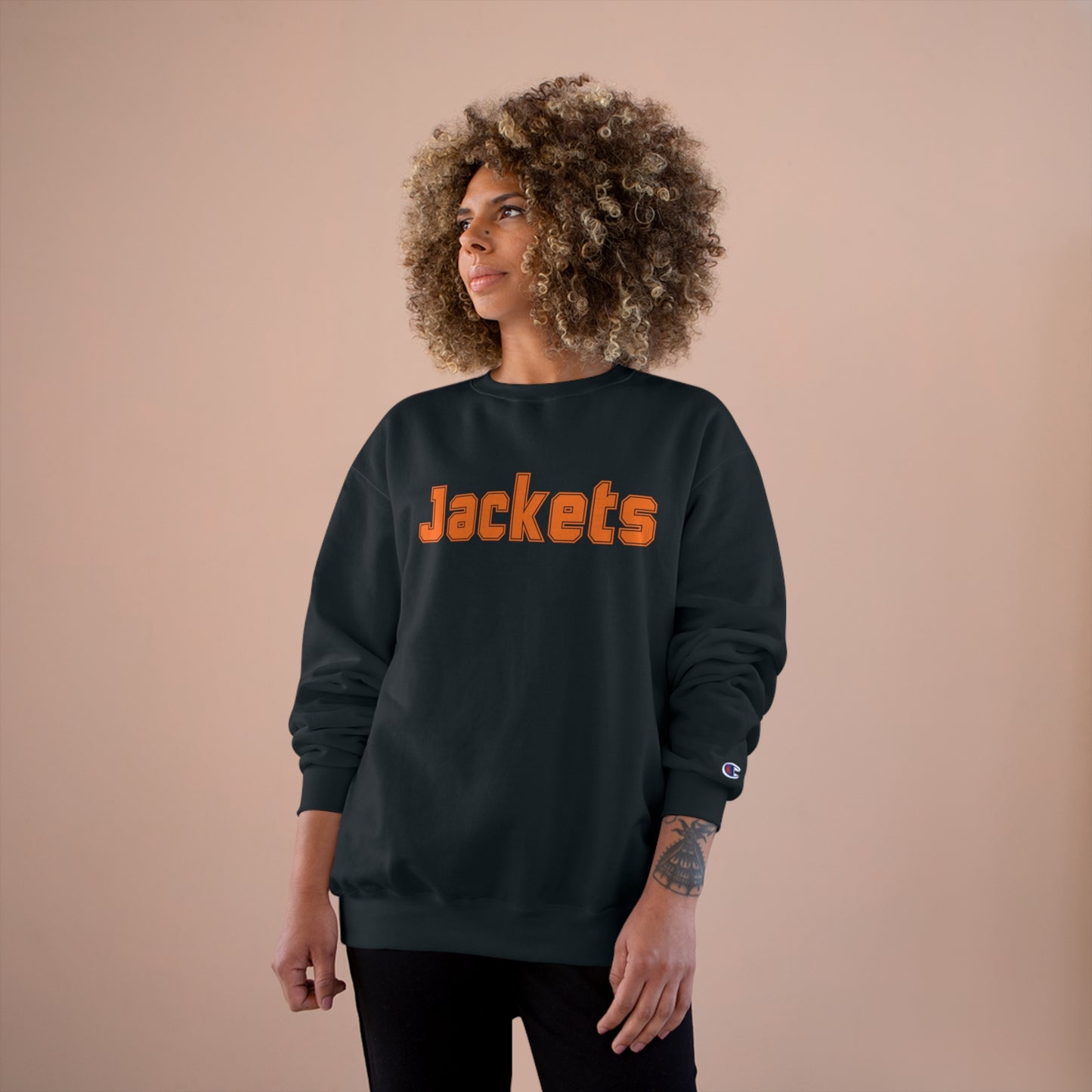 Jackets Orange Varsity Champion Sweatshirt