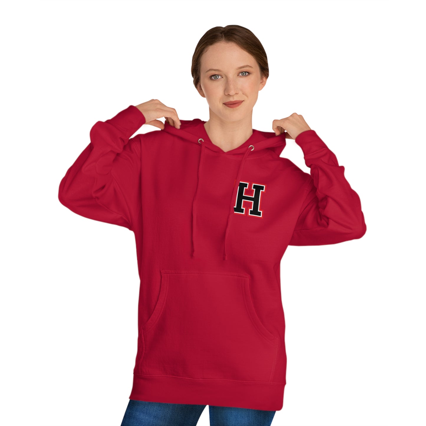 Heath Hawks , Win the Day Back Hoodie
