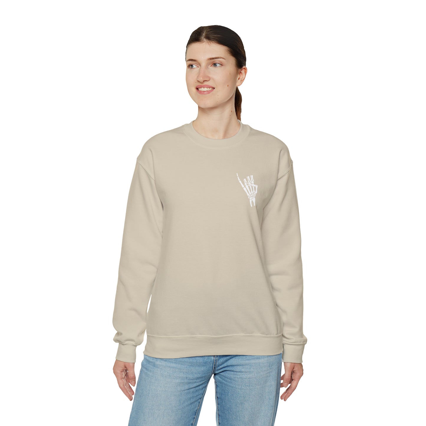 Skeleton Stingers Up - Jackets Back Sweater