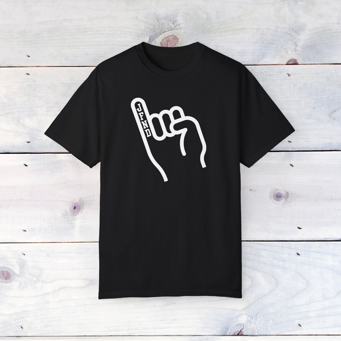JFND Stinger Comfort Colors T - White Text