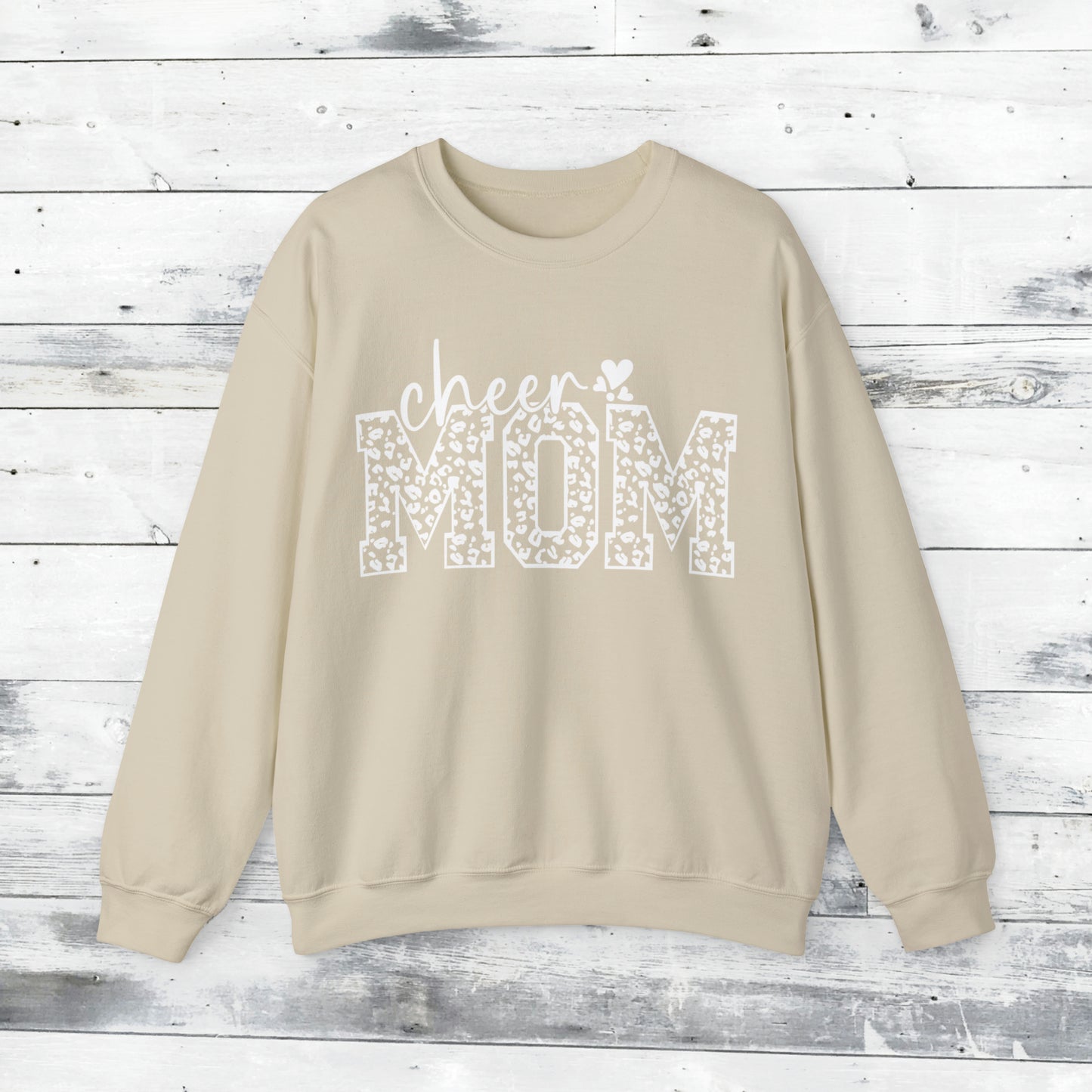 Cheetah Cheer Mom Sweater