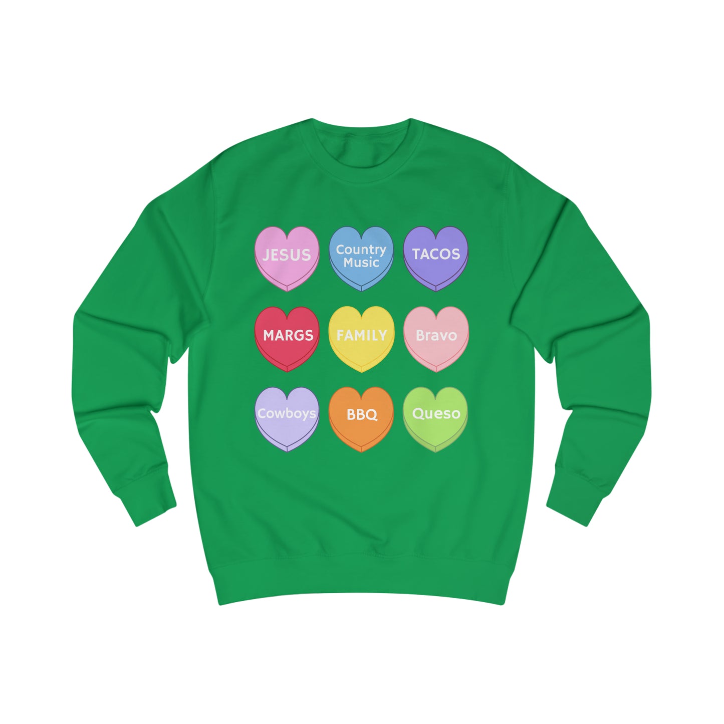 Conversation Hearts Sweater