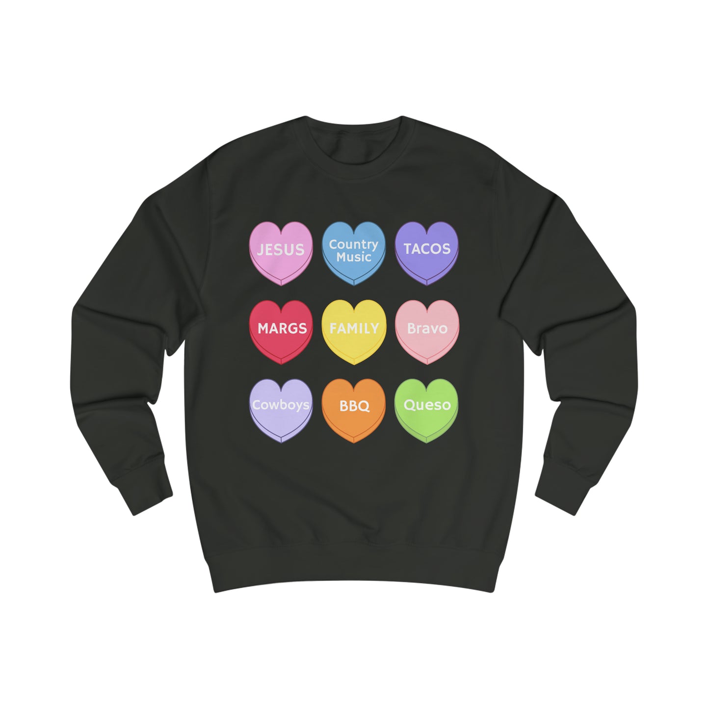 Conversation Hearts Sweater