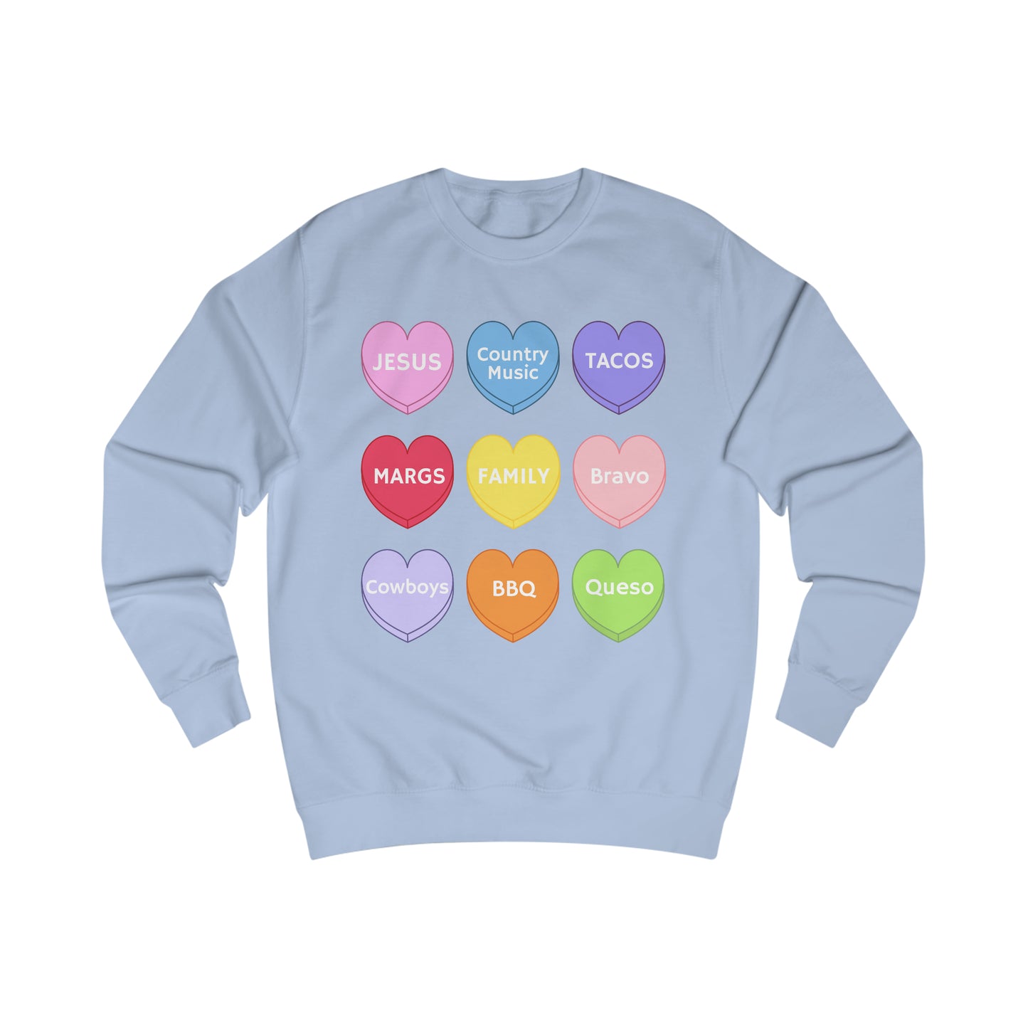 Conversation Hearts Sweater