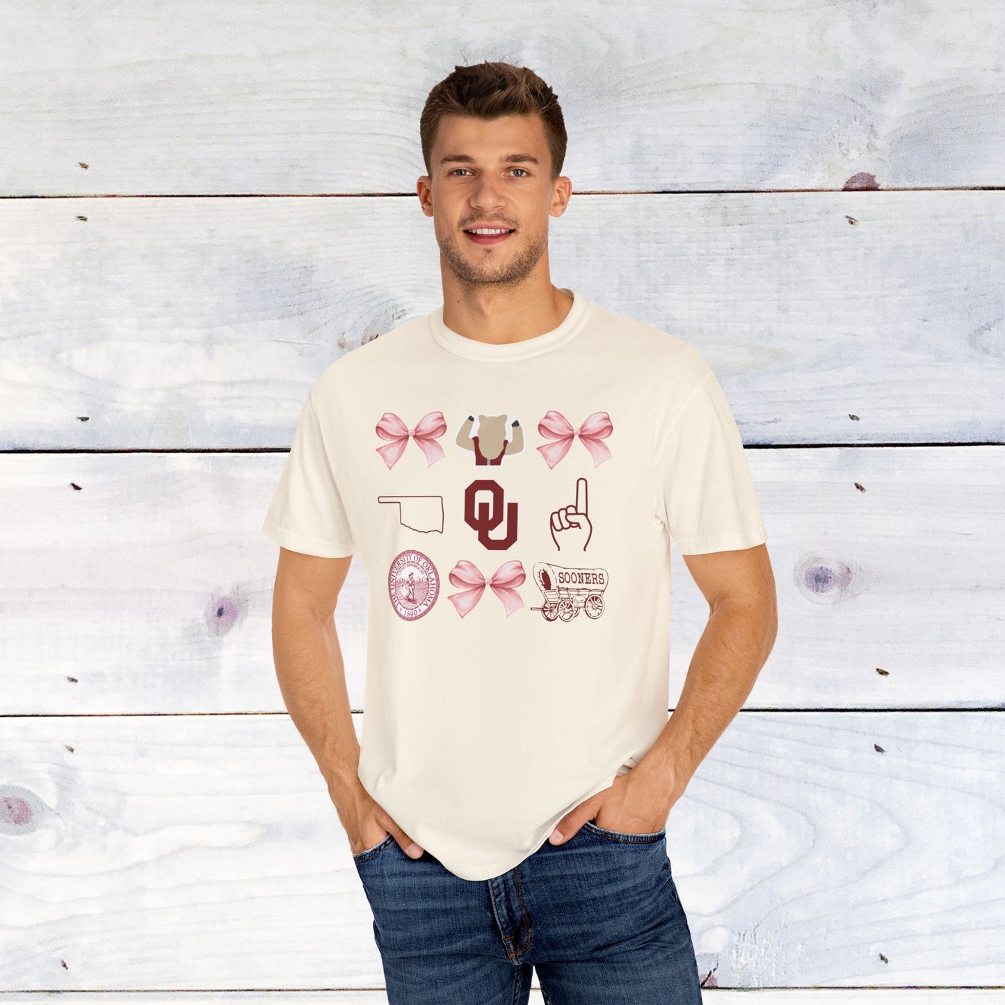 Oklahoma Sooners Bow Comfort Colors