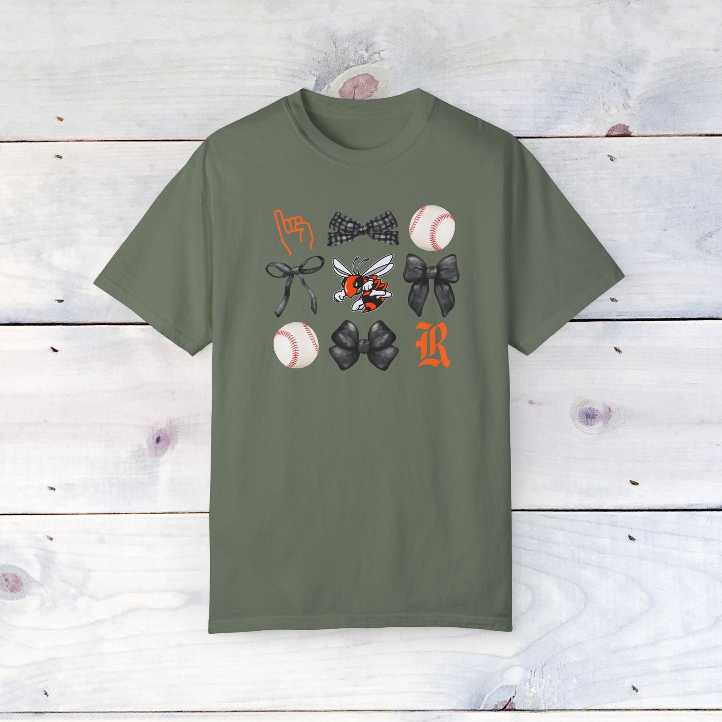 Rockwall Baseball Grid Comfort Colors T