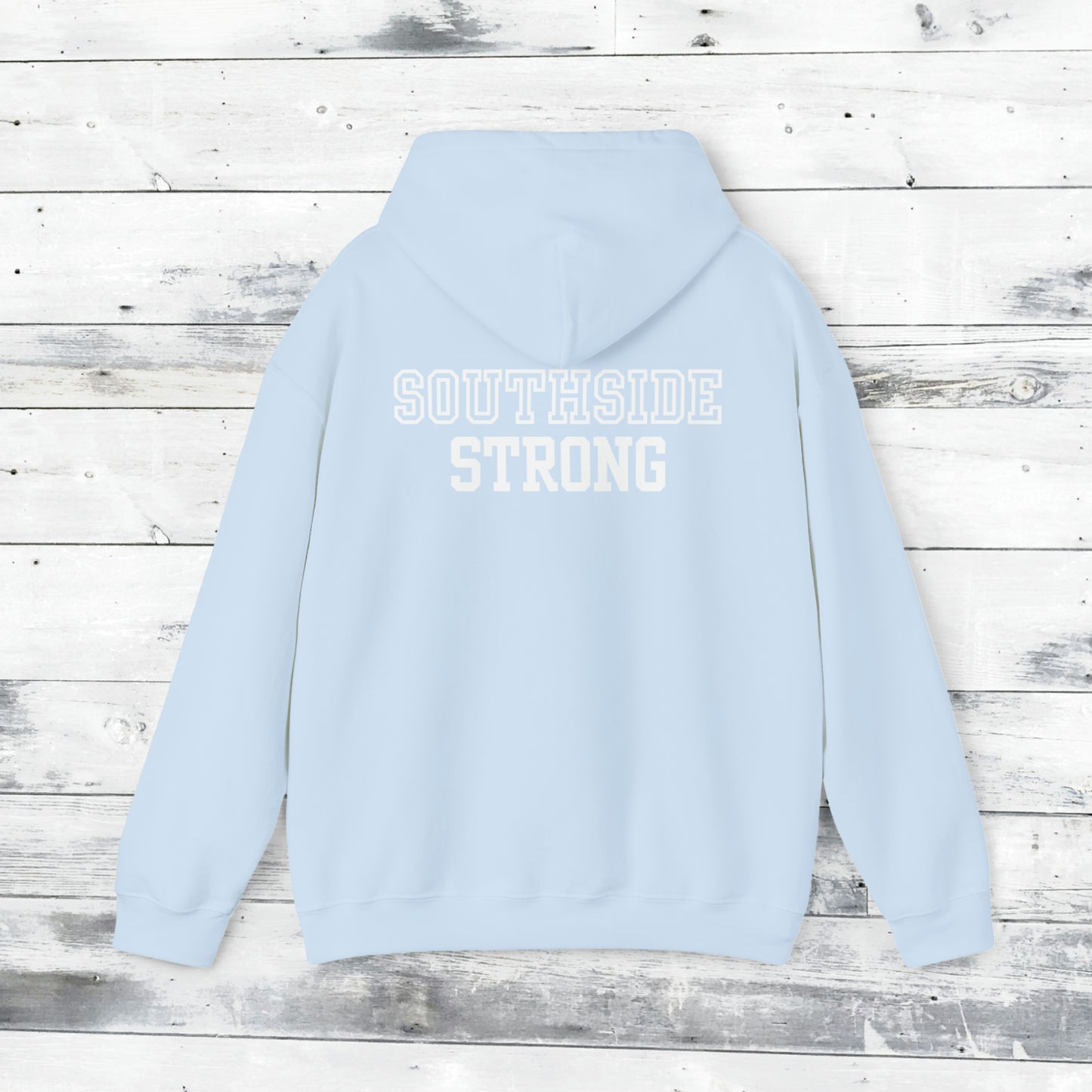 Heath Hawks - Southside Strong back Hoodie