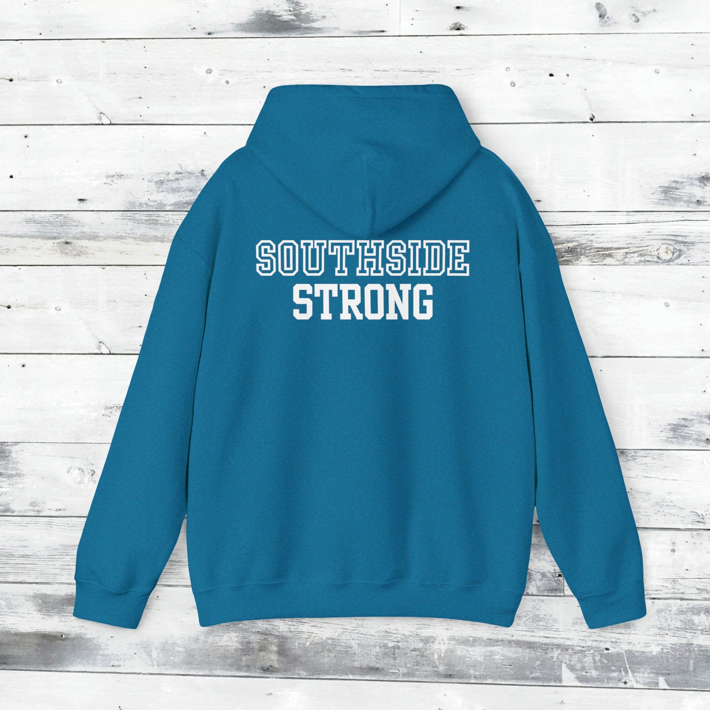 Heath Hawks - Southside Strong back Hoodie