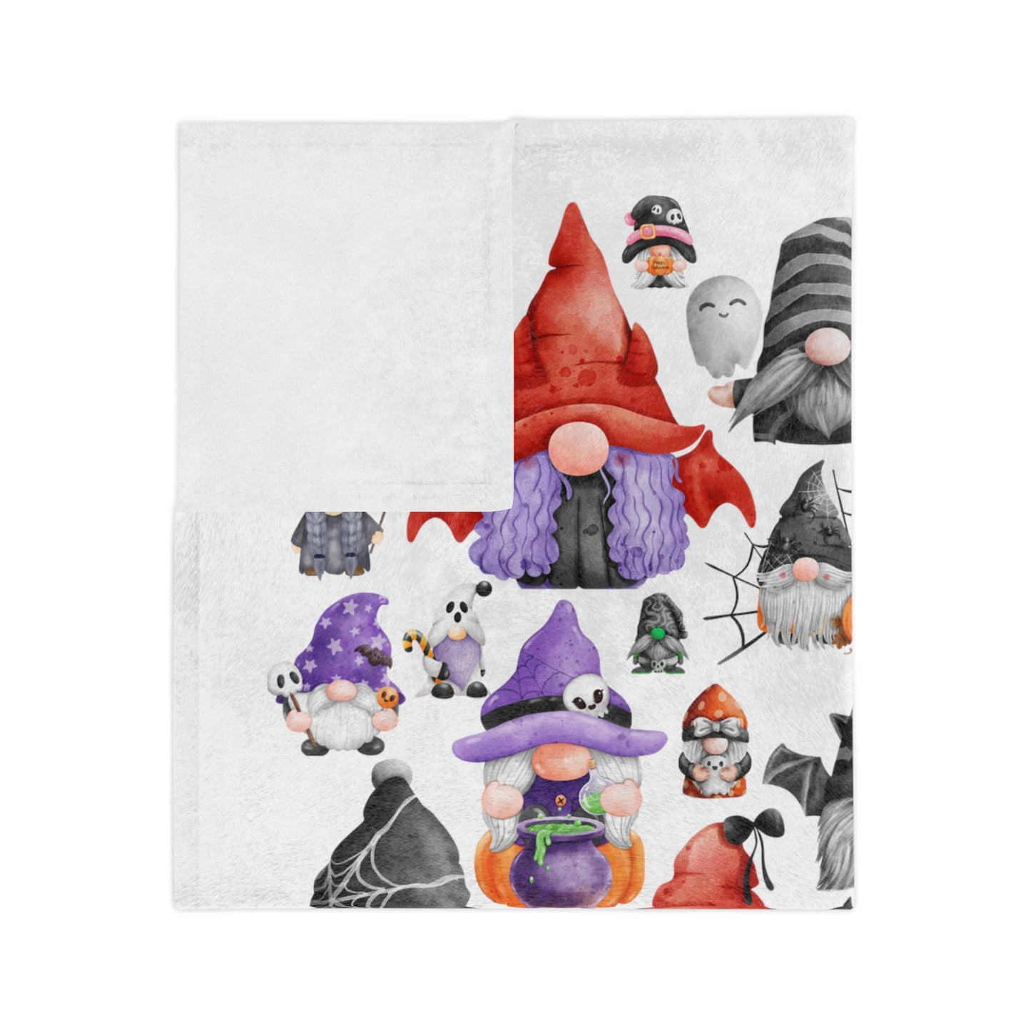 The Gnome Halloween Blanket