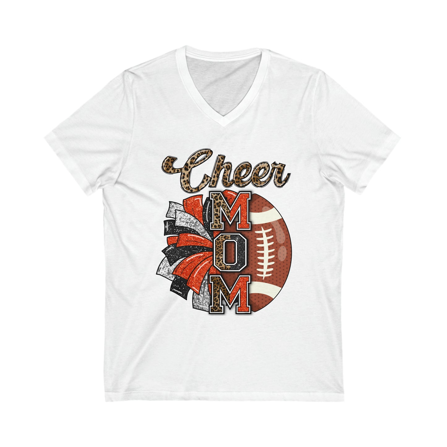 Cheer Mom Jackets Glitz V Neck