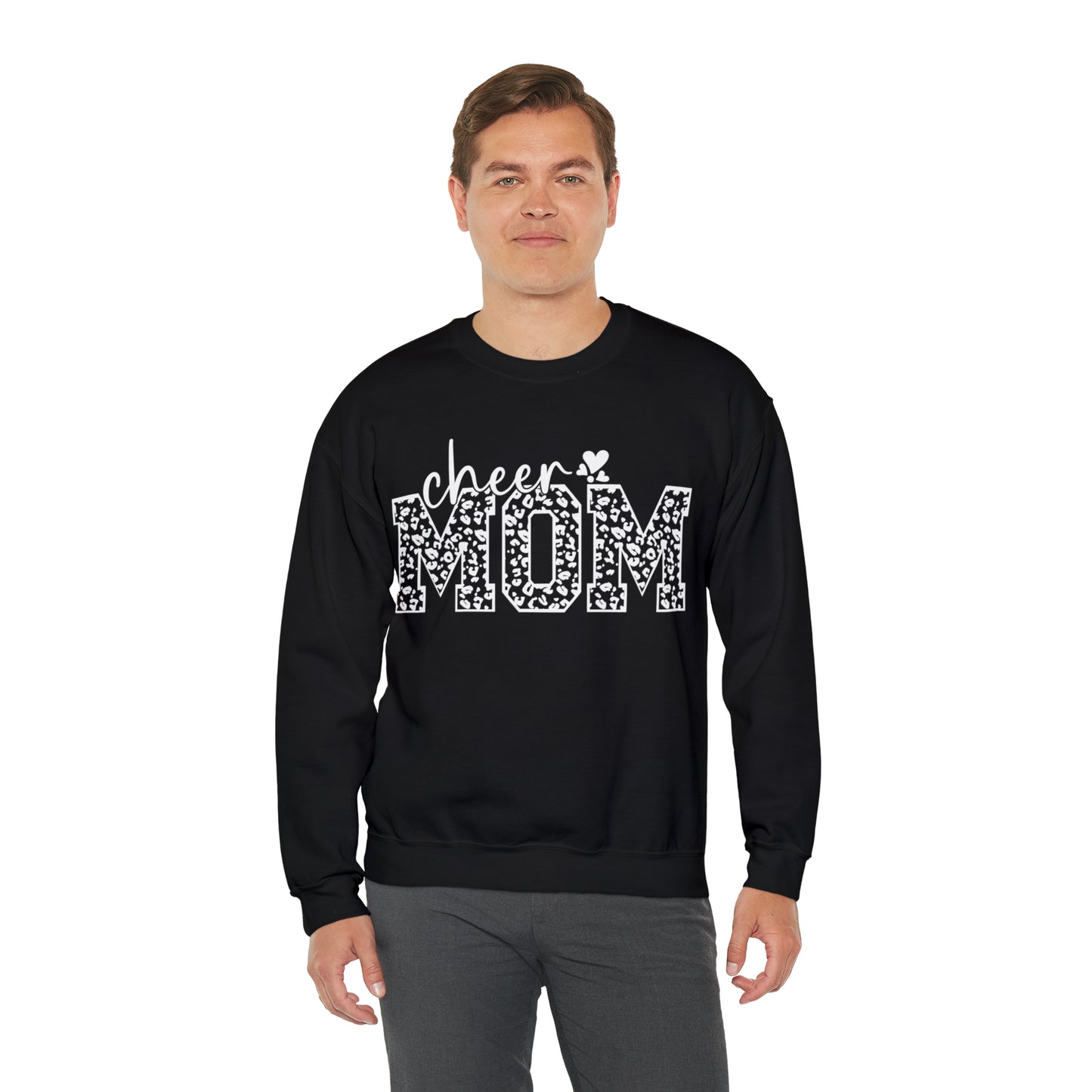 Cheetah Cheer Mom Sweater