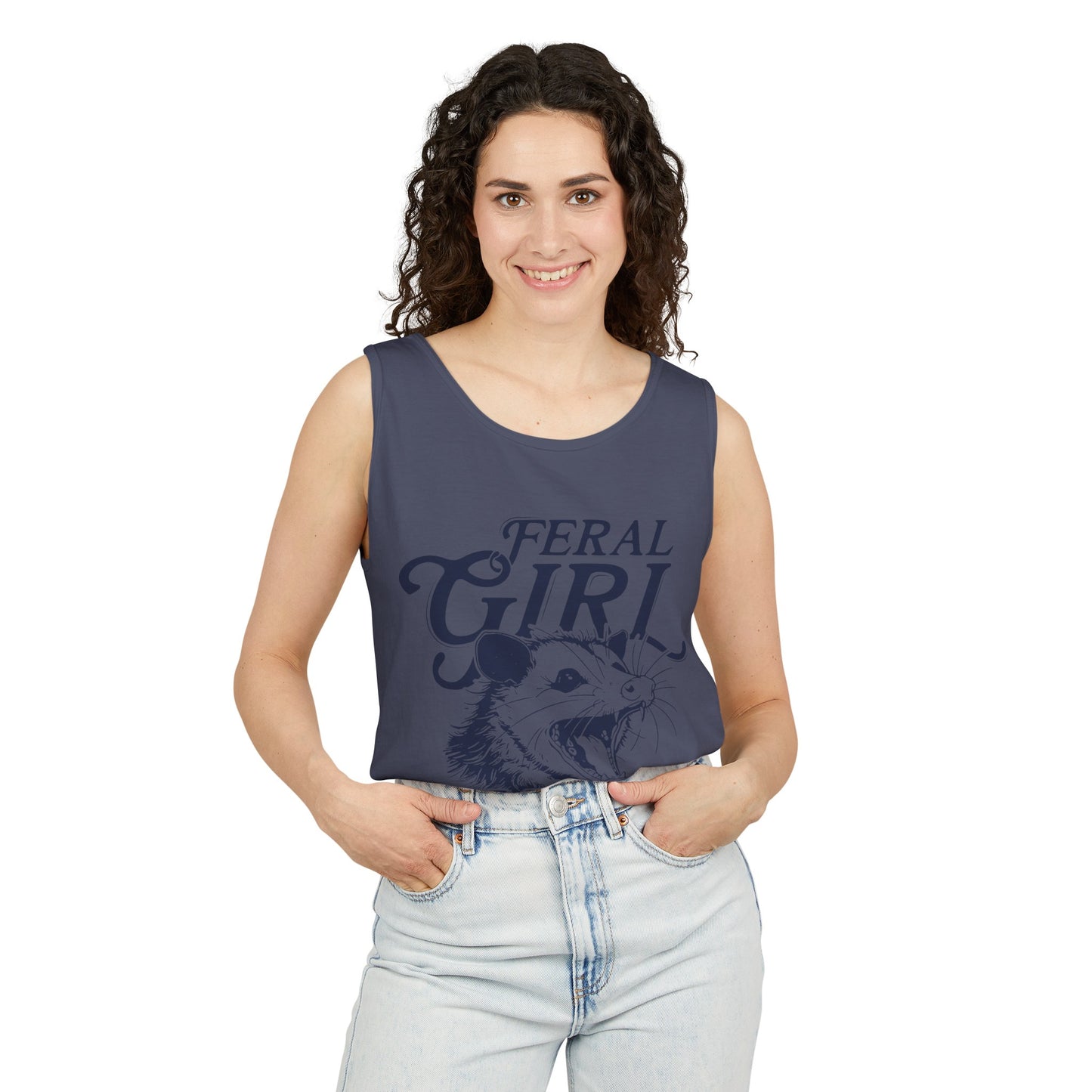 Feral Girl Summer Tank - Comfort Colors