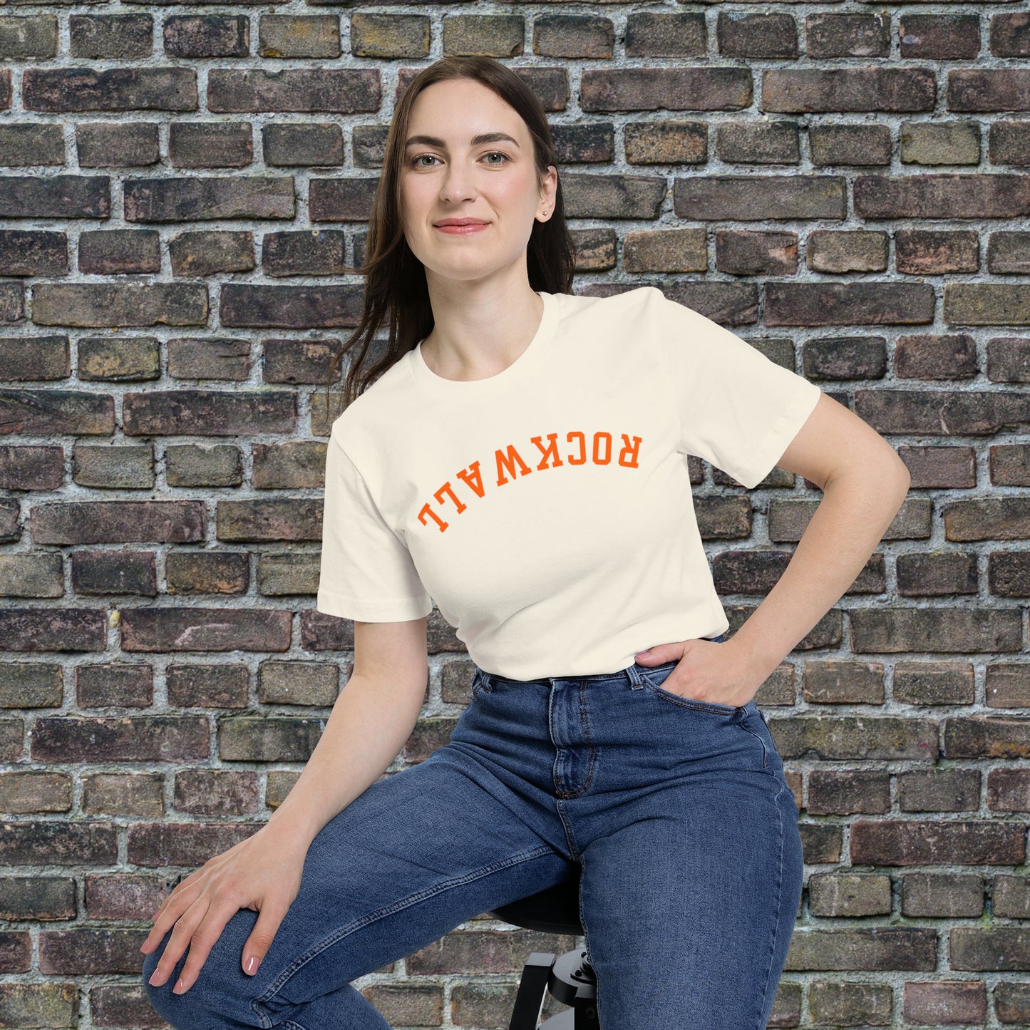 Upside Down Rockwall T Shirt