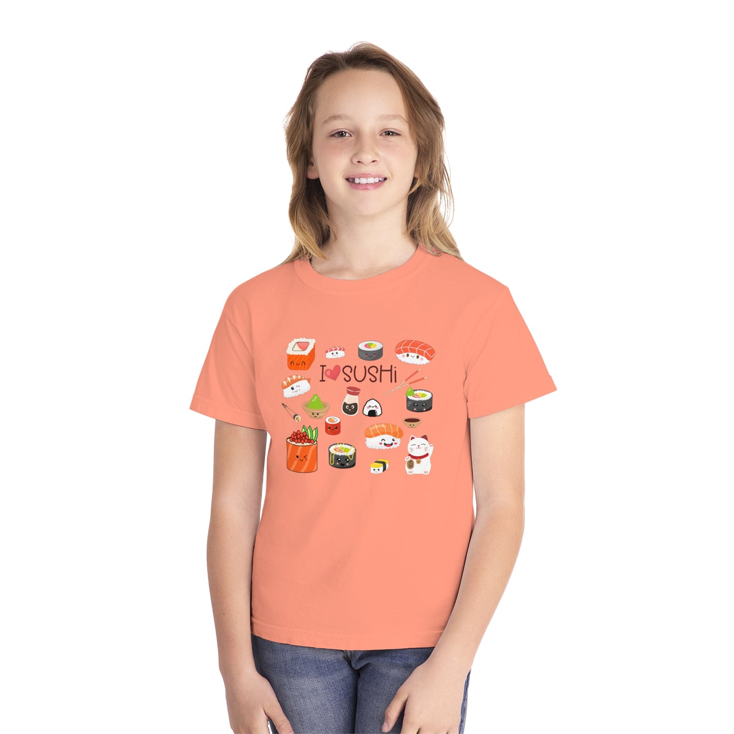 I love sushi - youth comfort colors