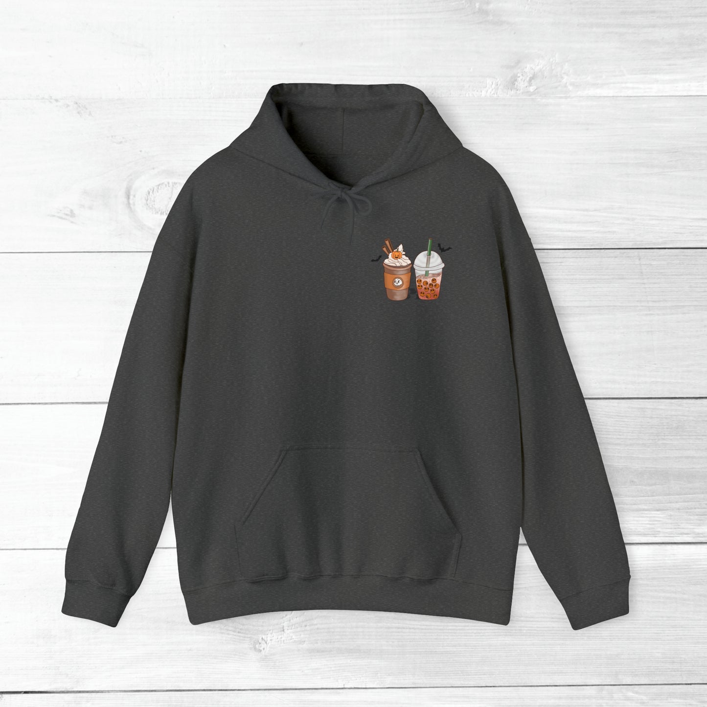 Halloween Coffee Hoodie - Hocus Pocus I need Coffee to Focus Back
