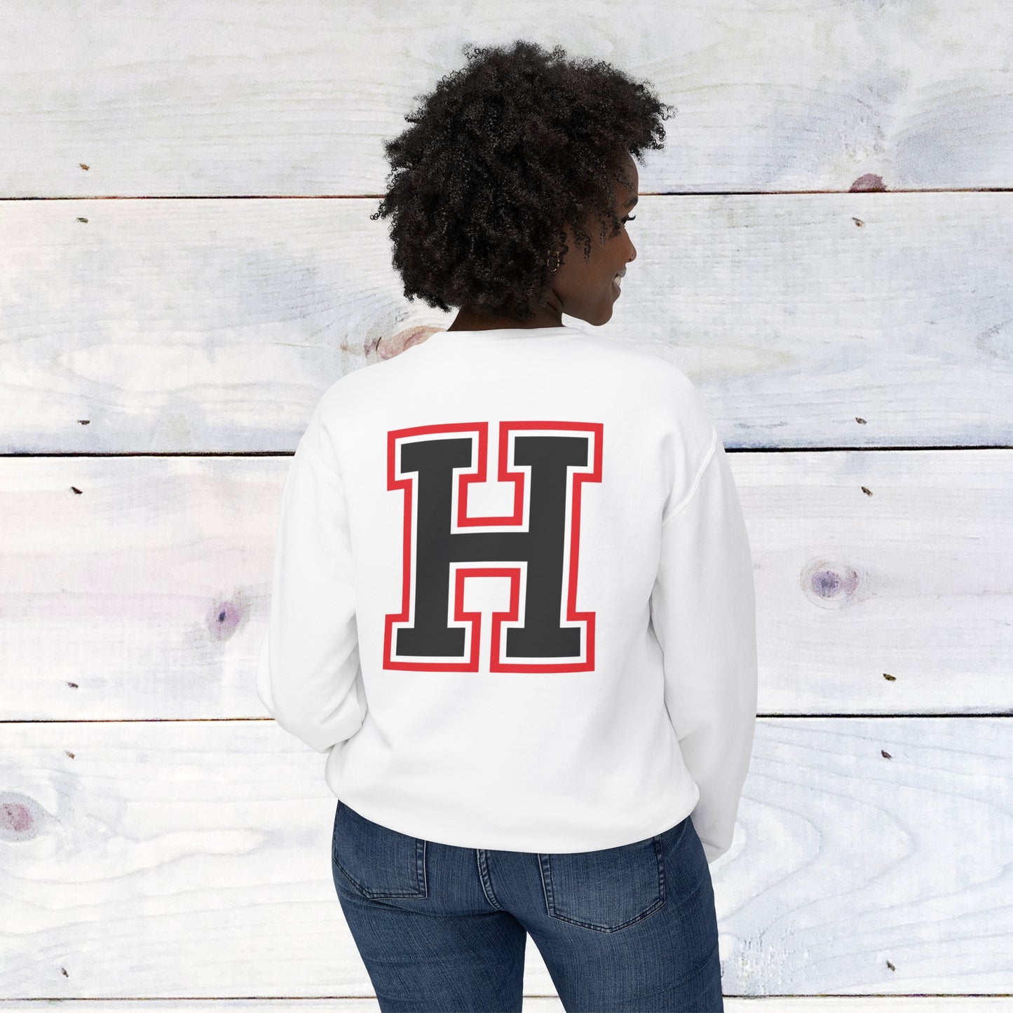 Heath Bow Sweater - Win the Day Sleeve - Comfort Colors