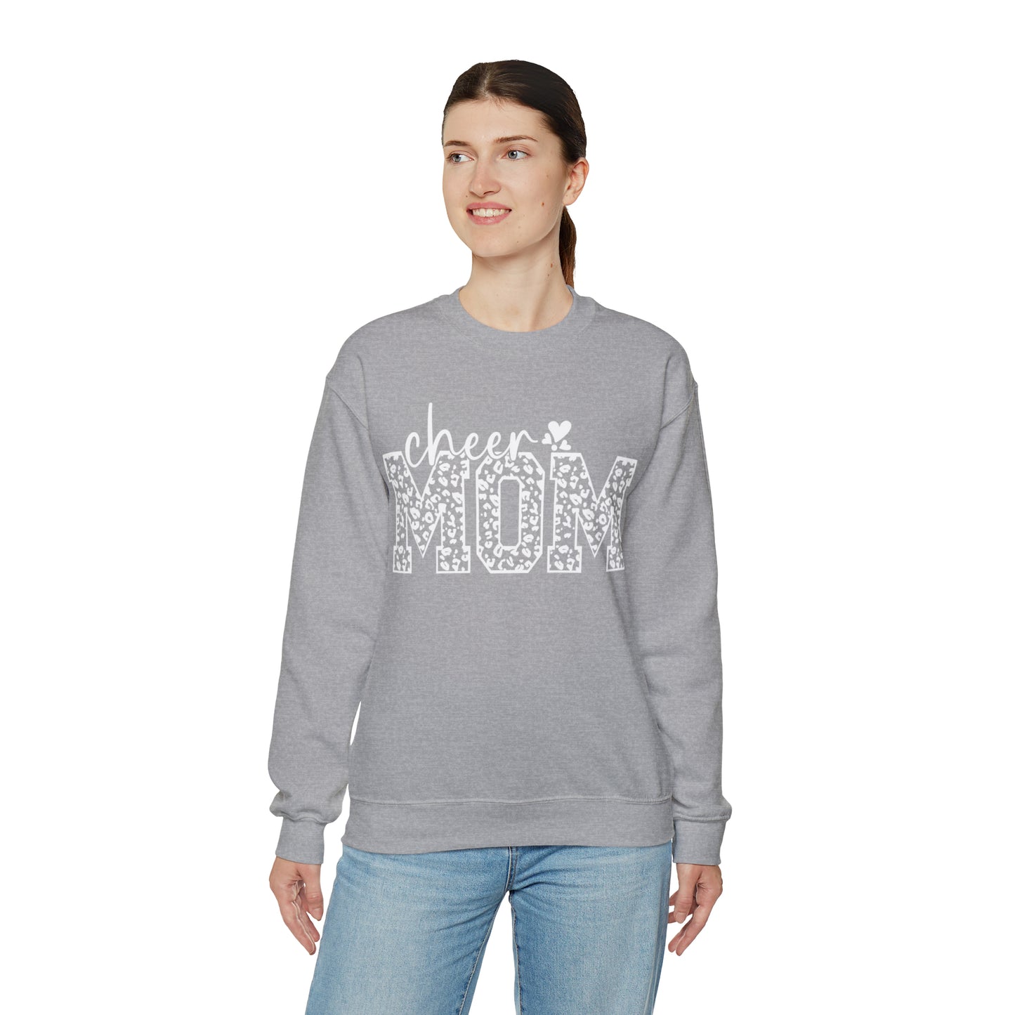 Cheetah Cheer Mom Sweater