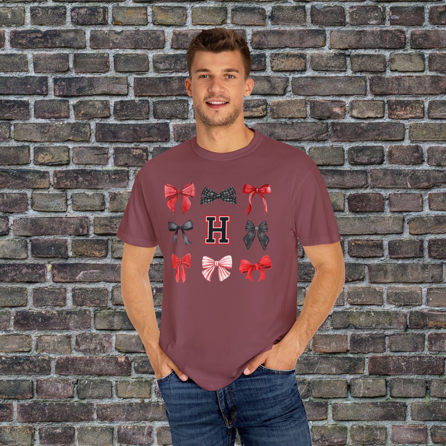Heath Bow Comfort Colors T