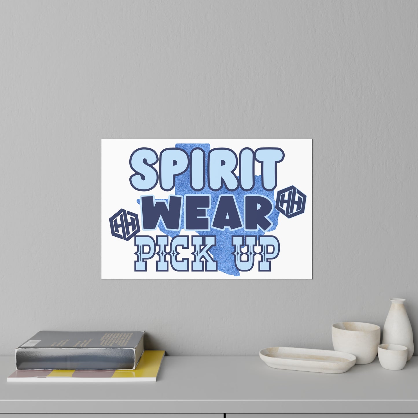 Spirit Wear Pick Up Wall Decals Hamm 18x12