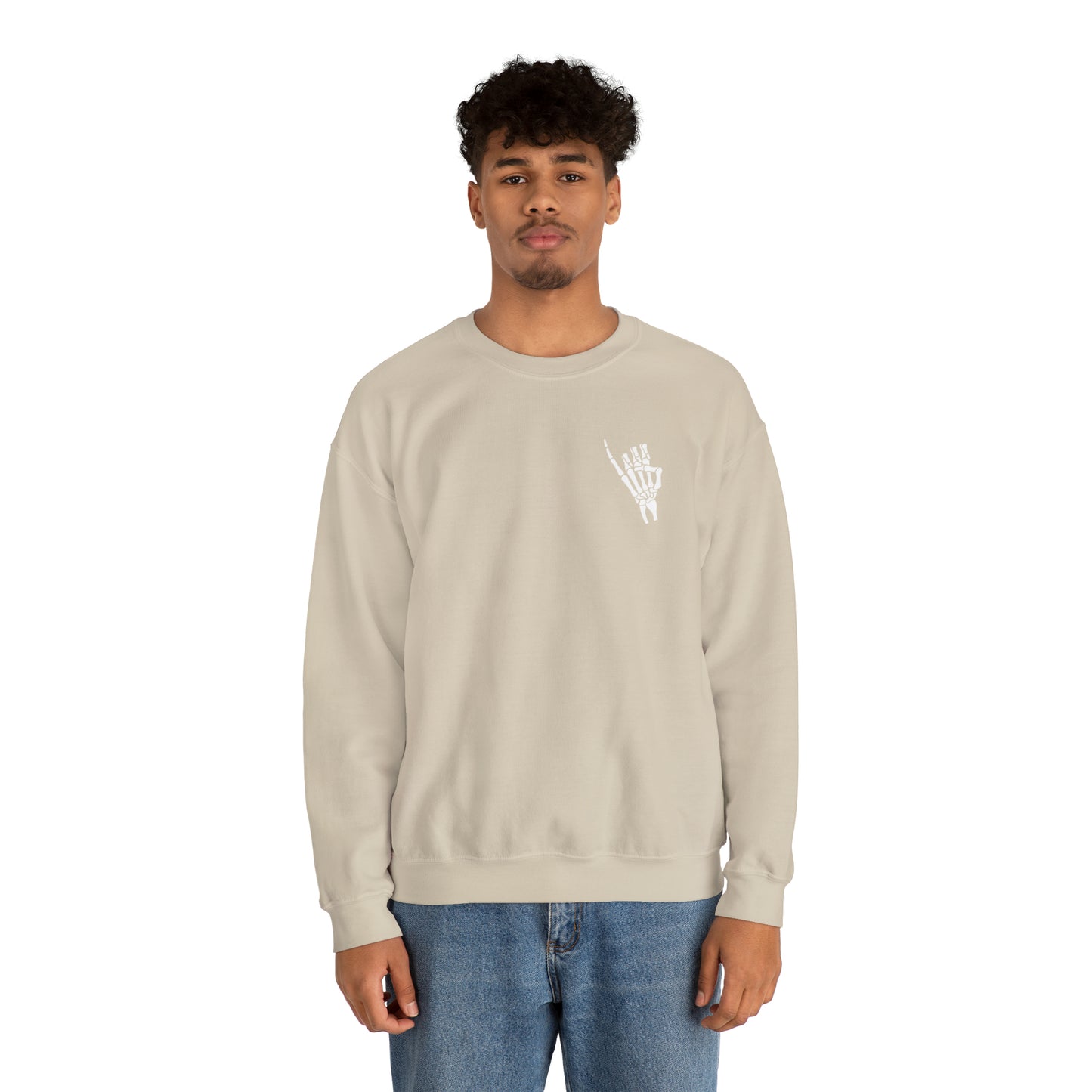 Skeleton Stingers Up - Jackets Back  Sweater
