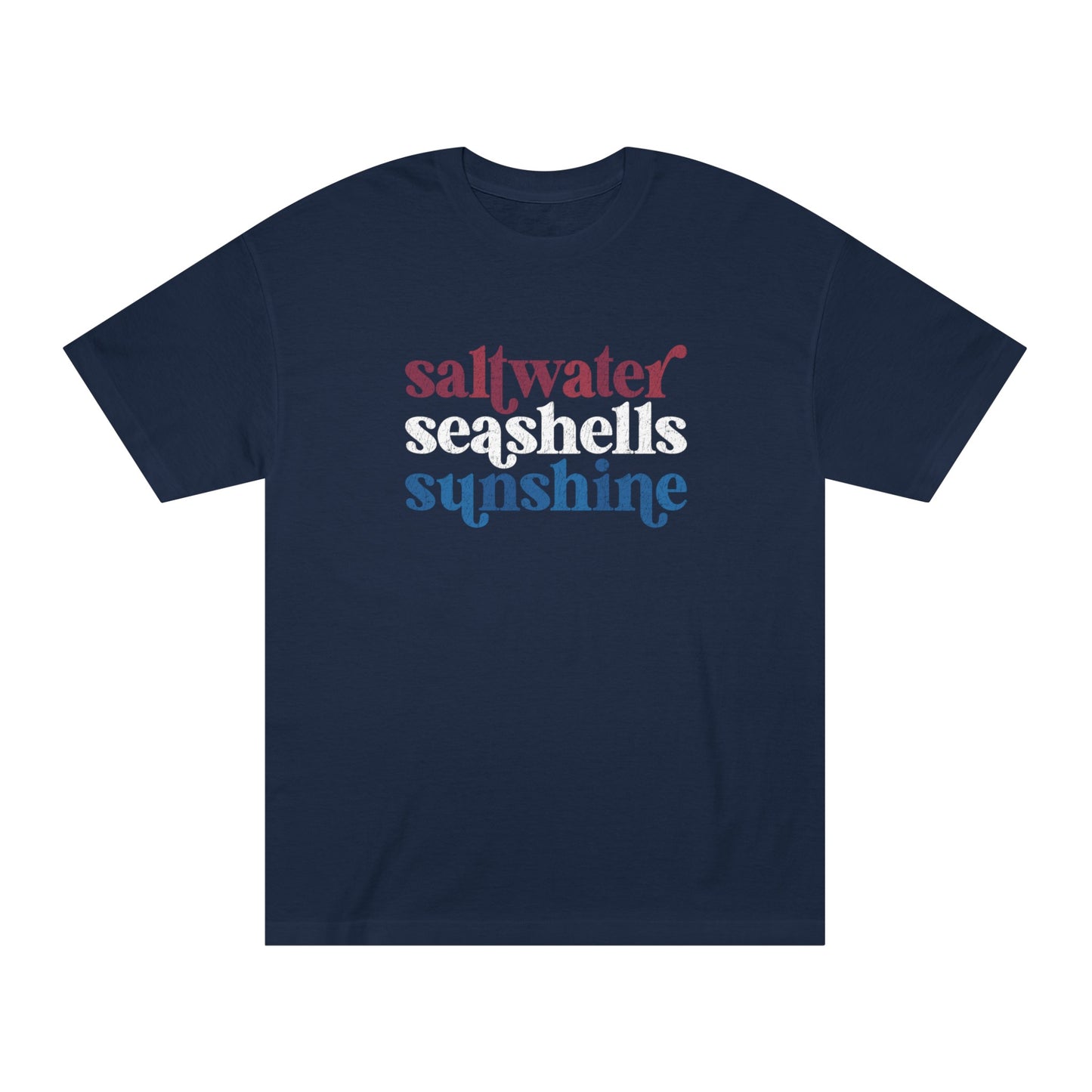 Saltwater, Seashells, Sunshine RWB T-Shirt