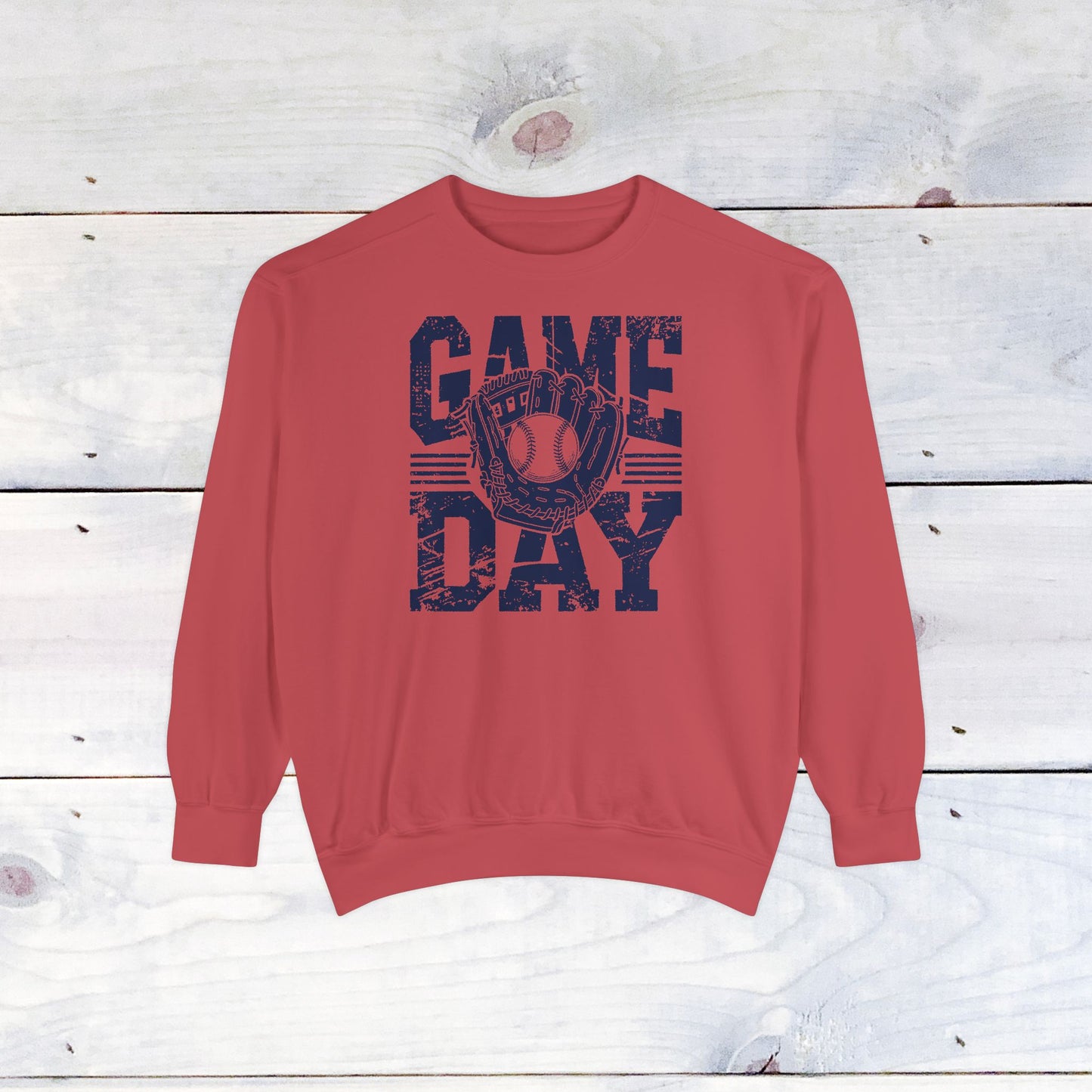 Navy Game Day Comfort Colors Sweater