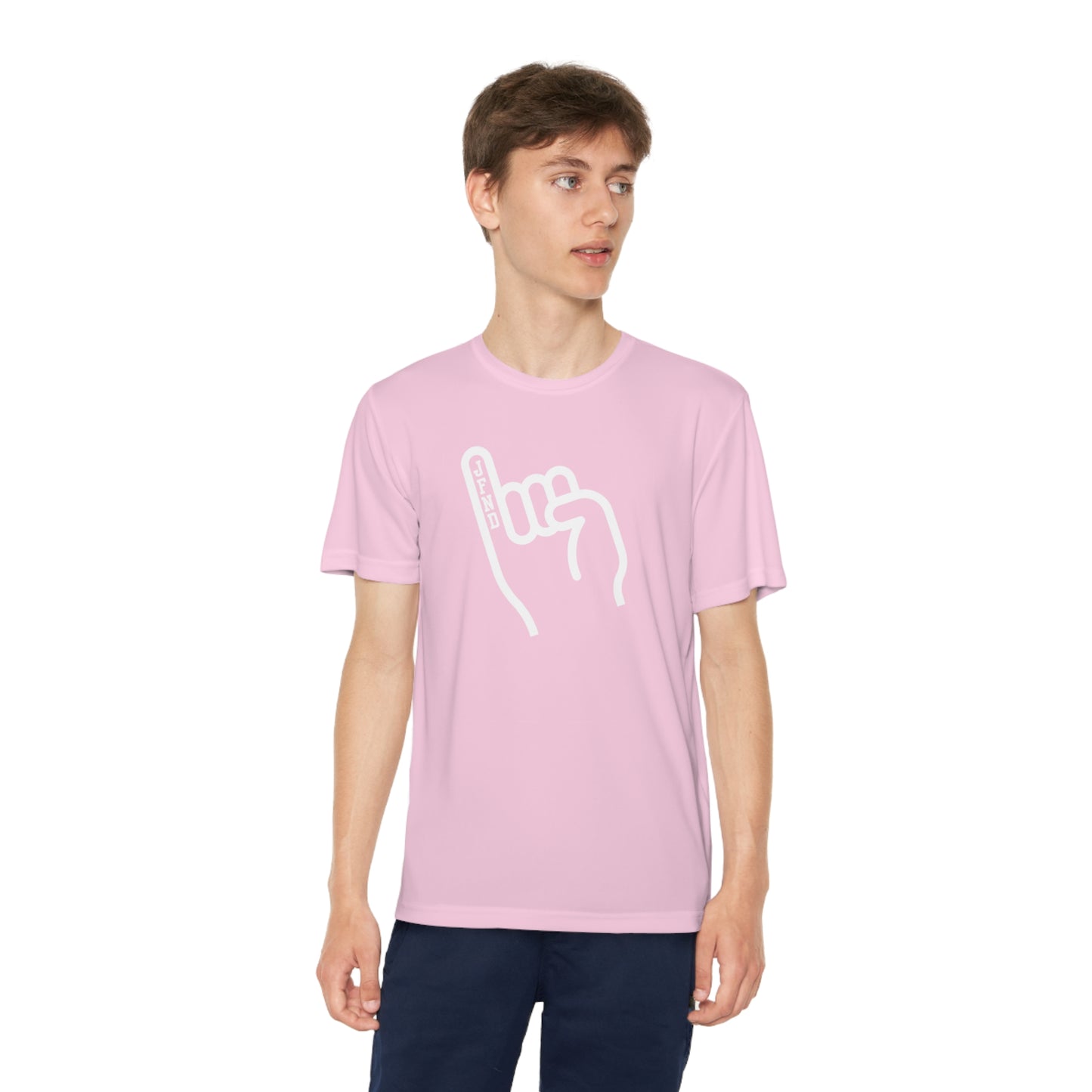 Youth Stinger Up - JFND pinky Jersey T