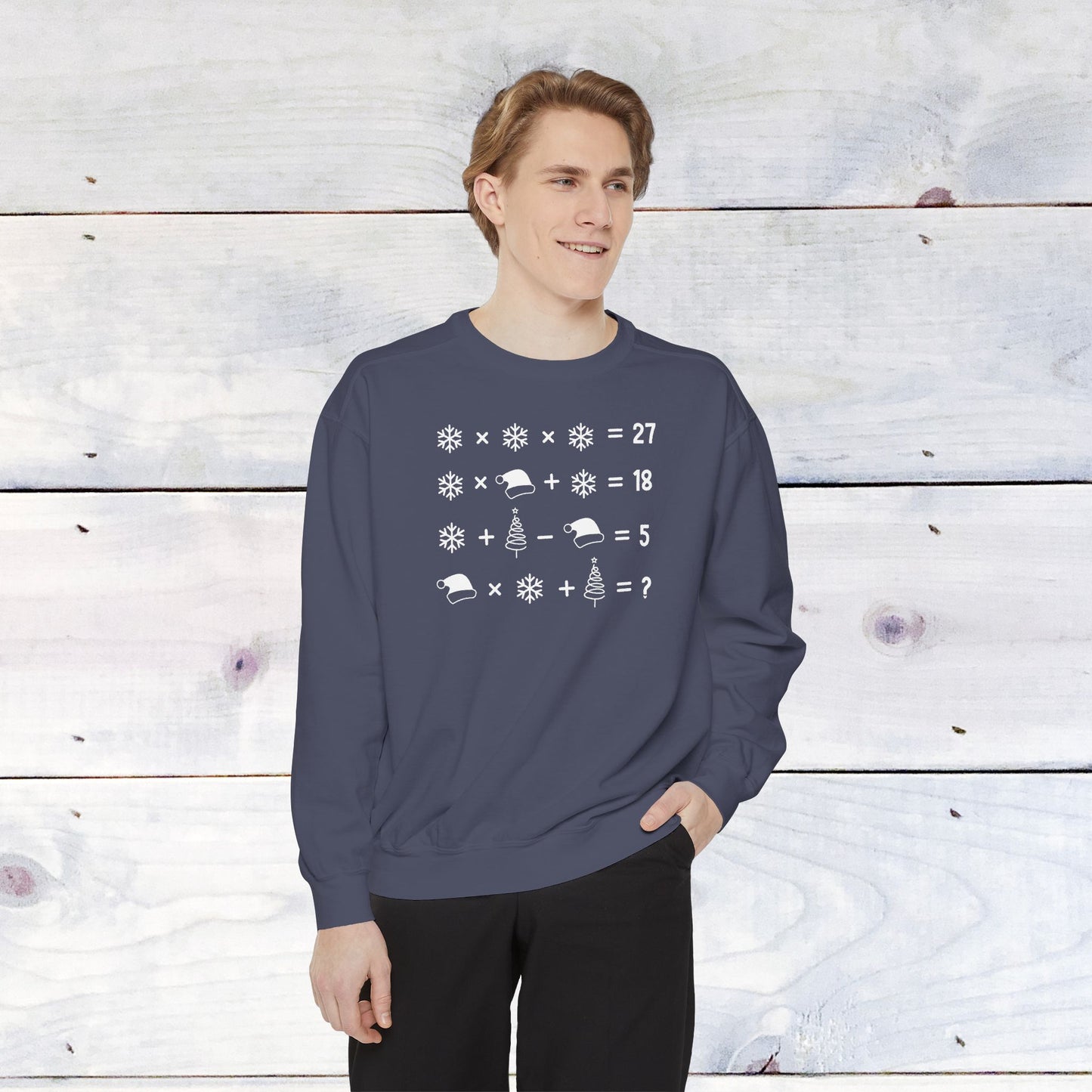Math Teacher Comfort Colors Sweater