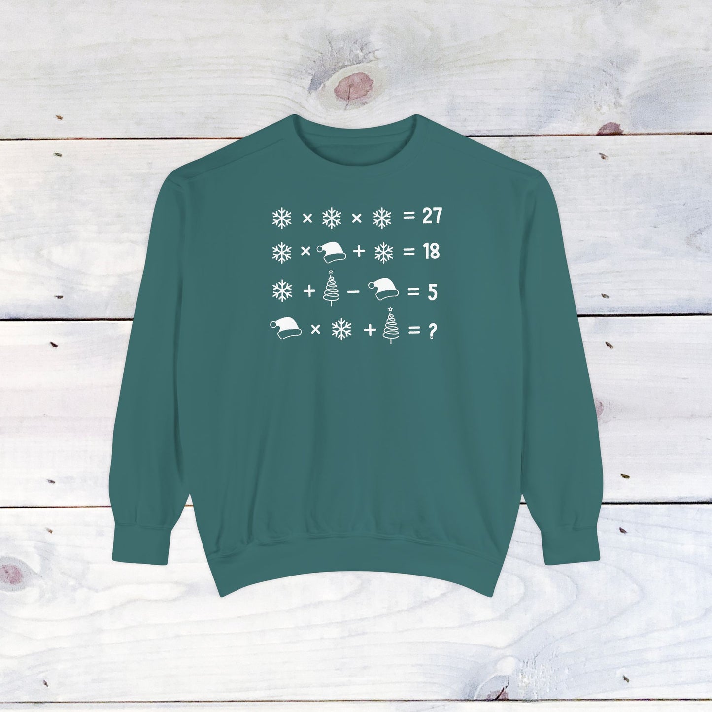 Math Teacher Comfort Colors Sweater
