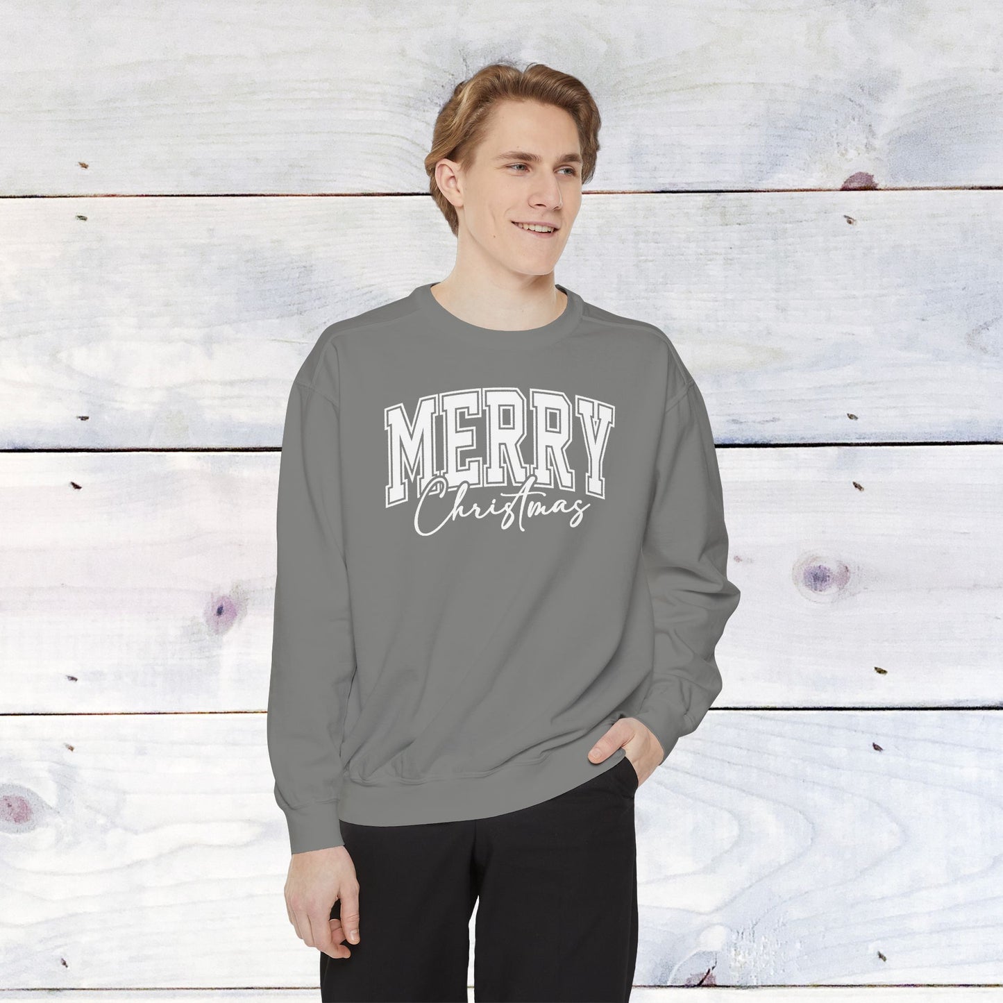 Merry Christmas Comfort Colors Sweater