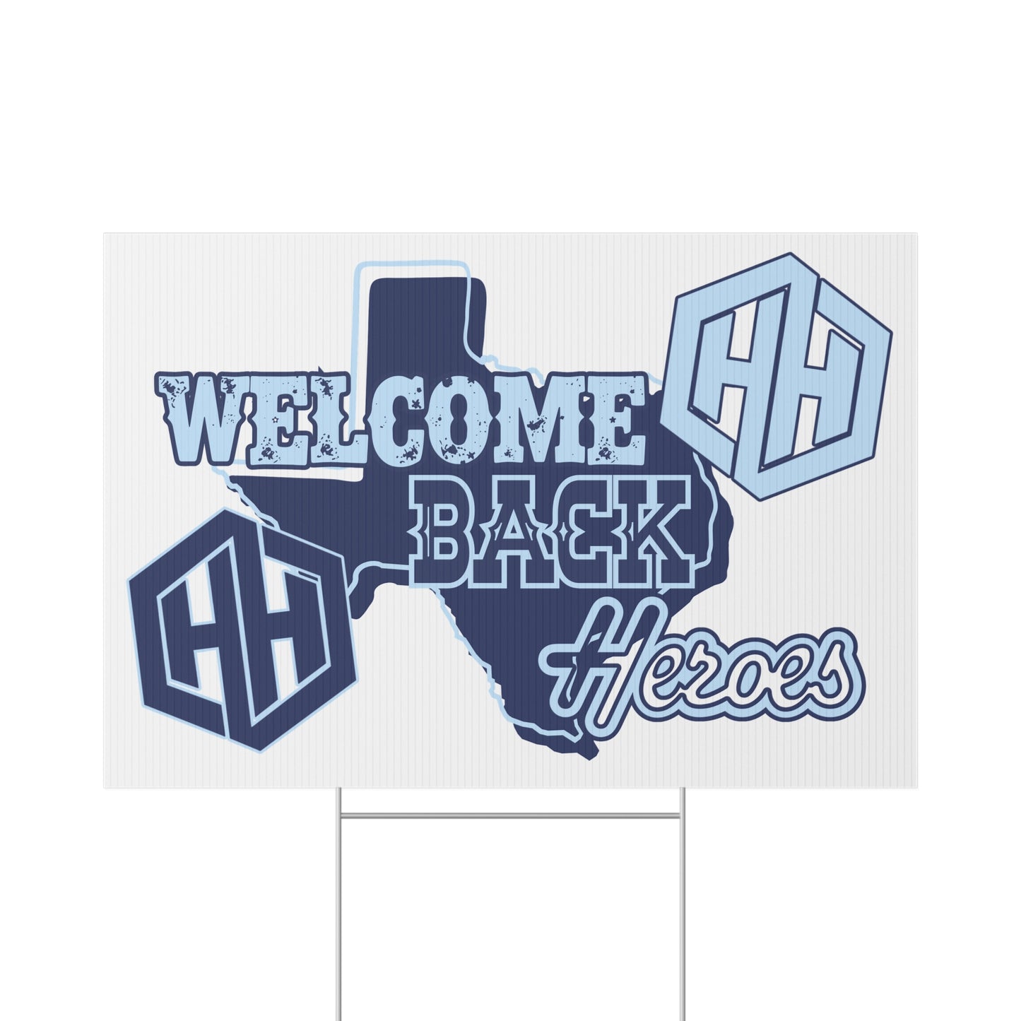 White Hamm Yard Sign - Meet the Teacher