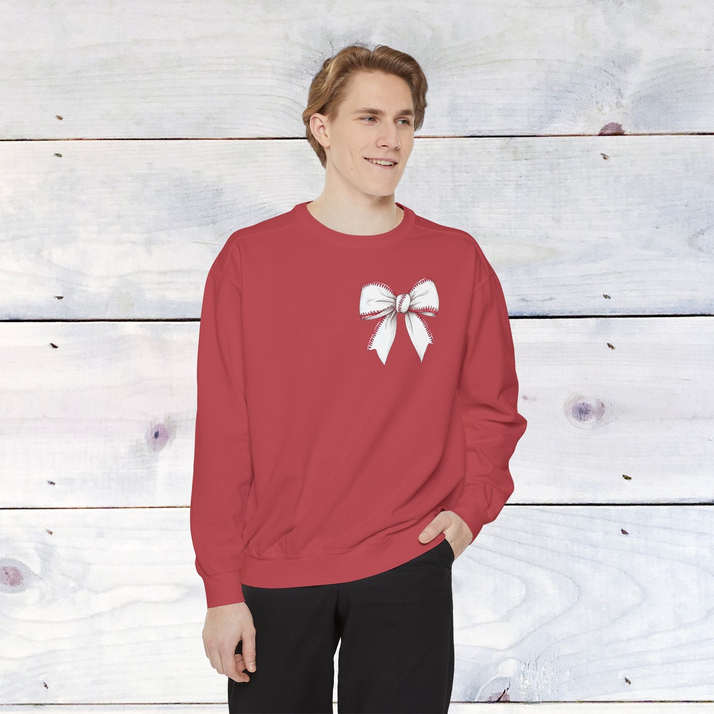 Baseball Mom Comfort Color Sweatshirt
