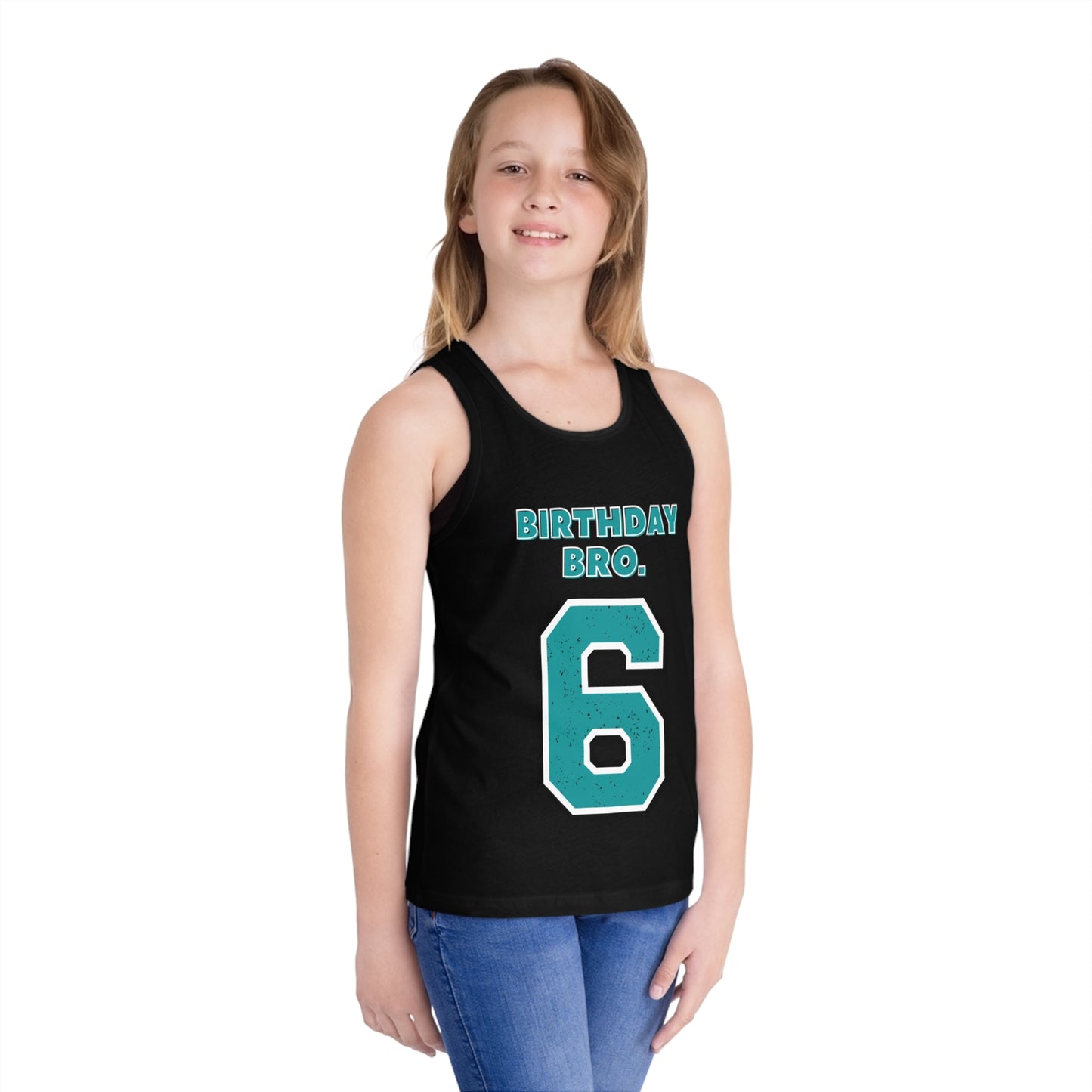 Six Birthday Tank- Custom
