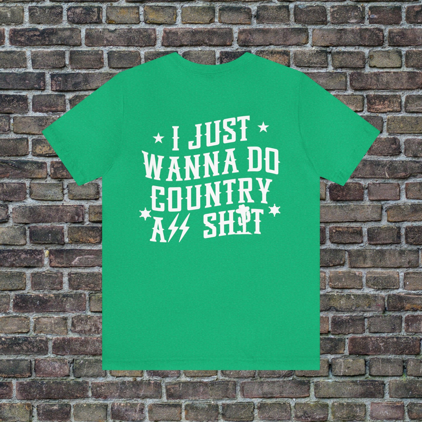 Wallen Tour Shirt - Beer Can Front, Country A$$ Sh*t Back  Unisex T-shirt, White Text