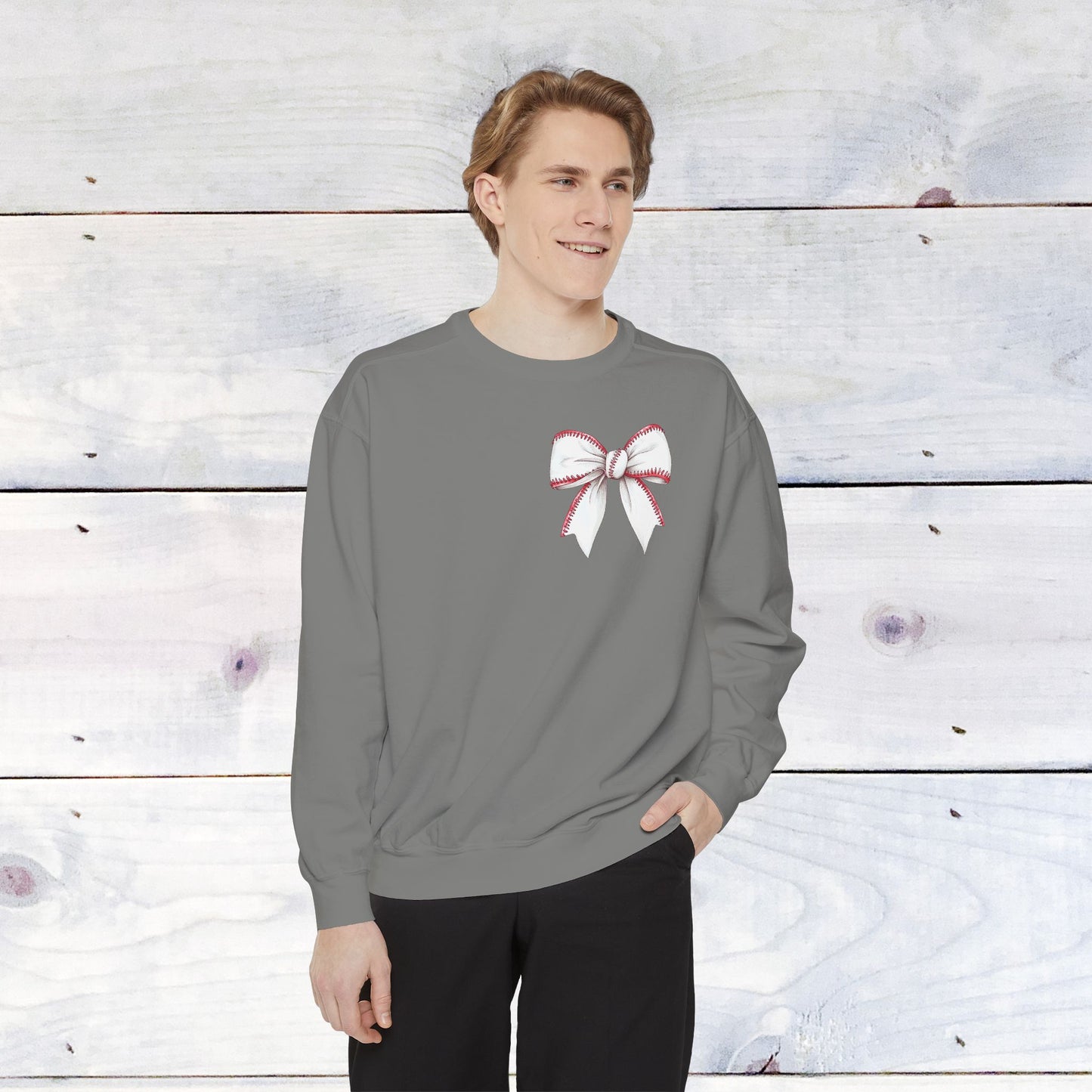 Baseball Mom Comfort Color Sweatshirt