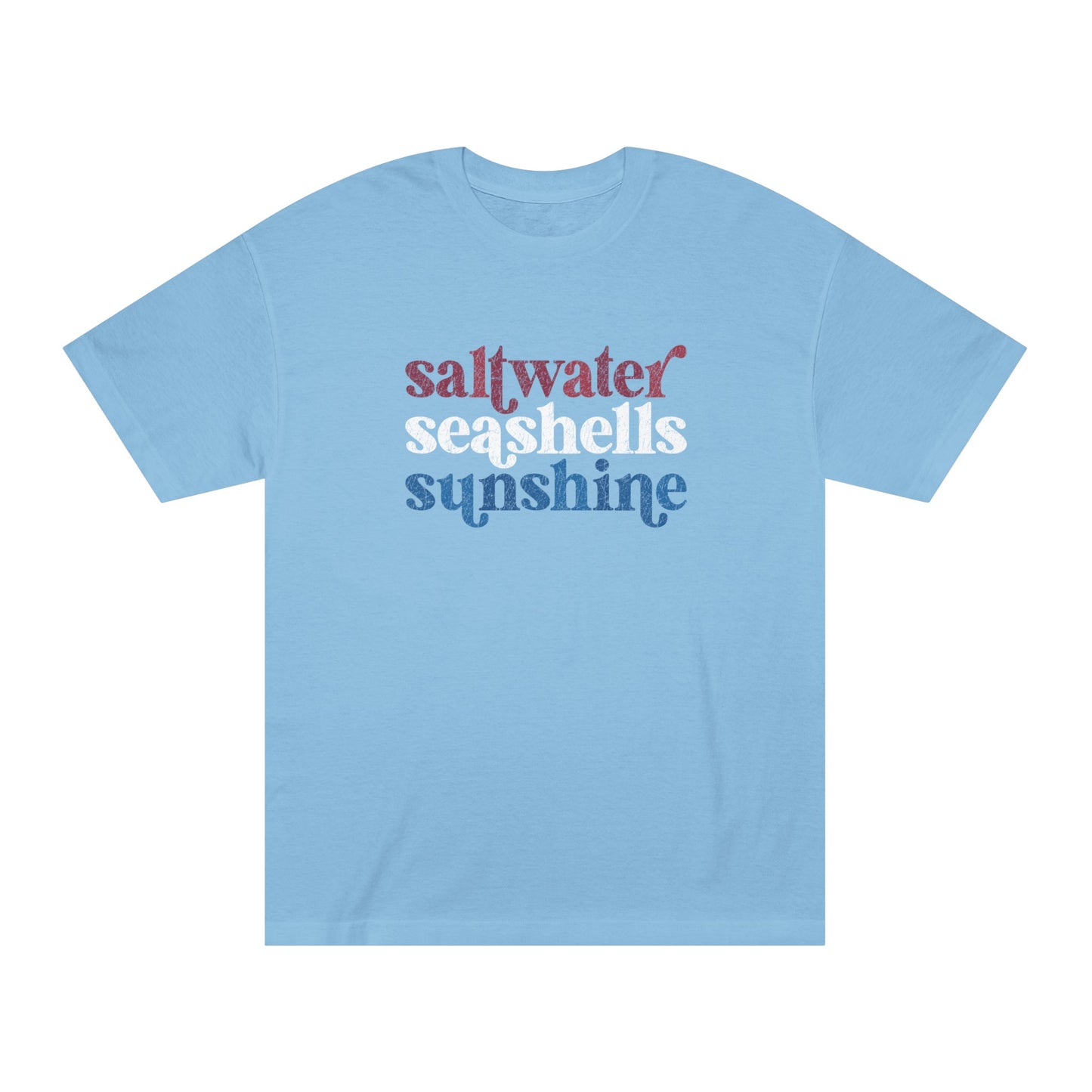 Saltwater, Seashells, Sunshine RWB T-Shirt