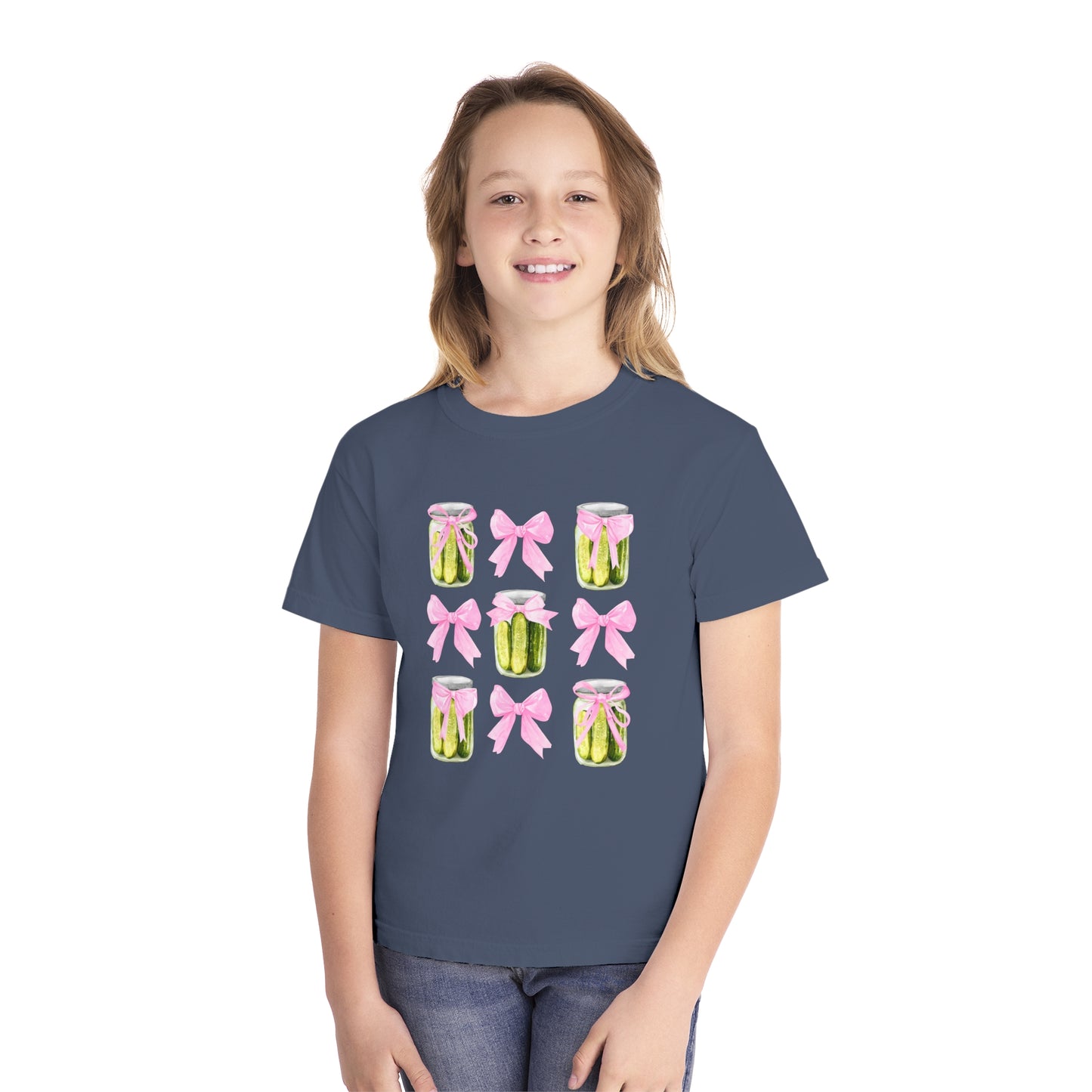 Pickles & Bows Youth Comfort Colors Tee