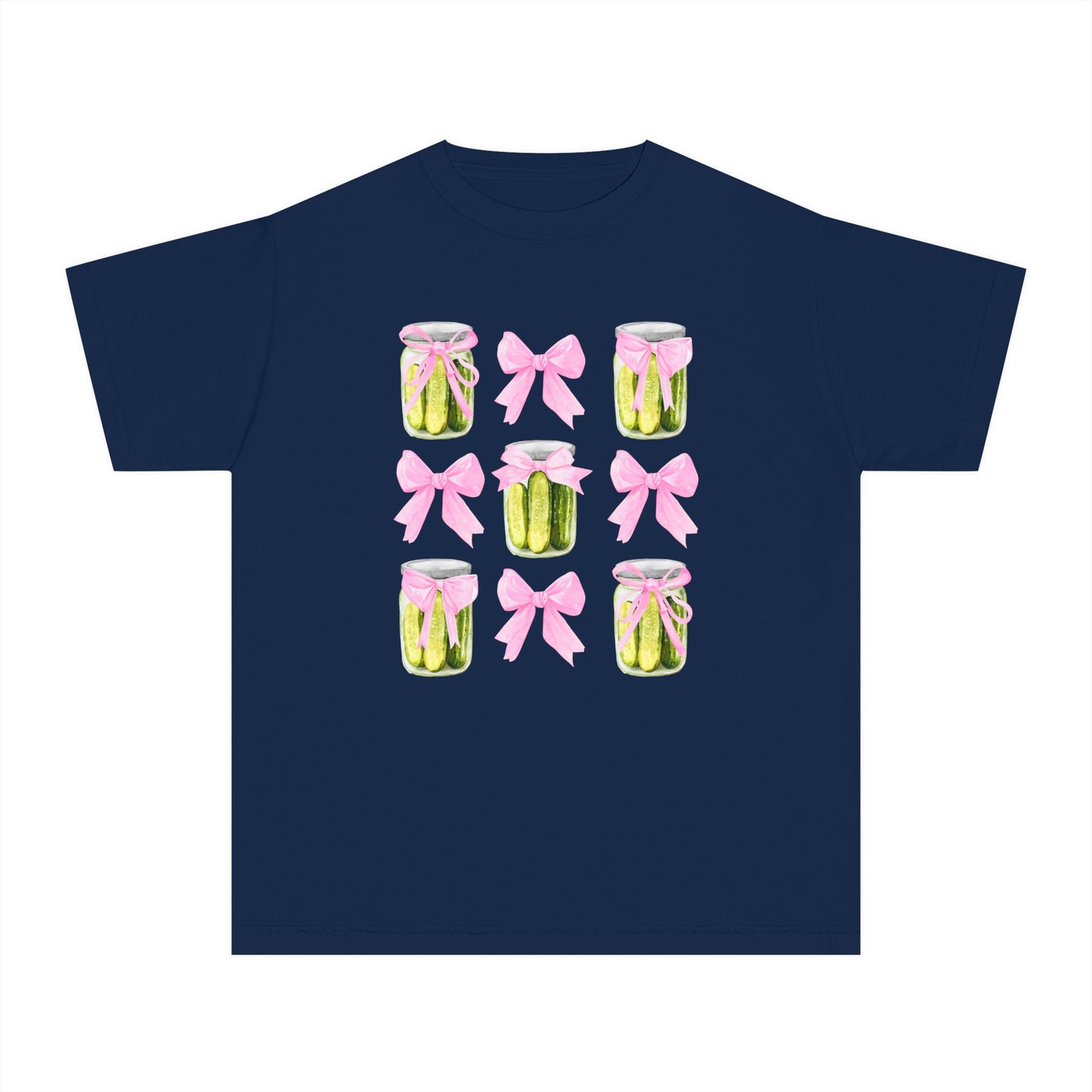 Pickles & Bows Youth Comfort Colors Tee