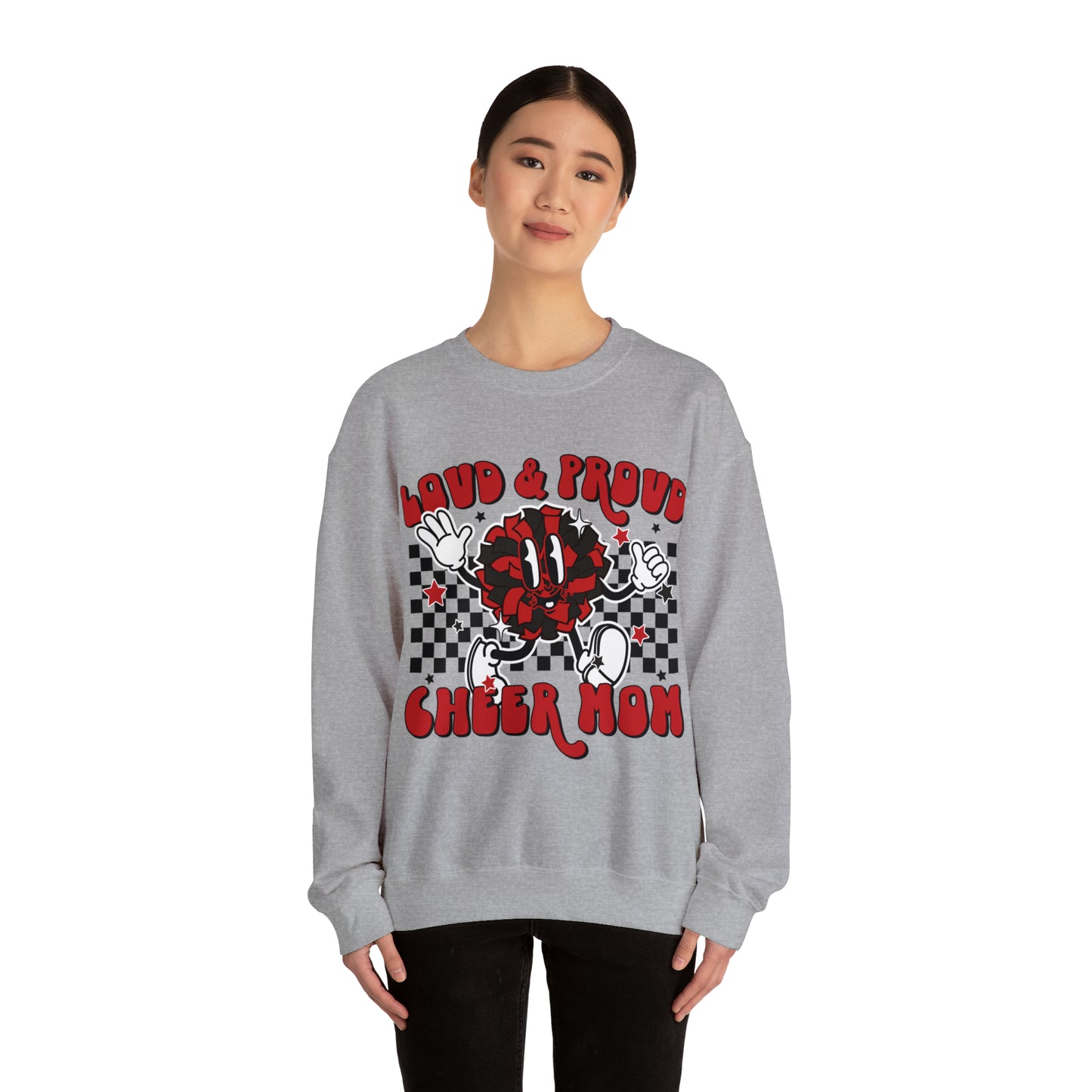 Loud & Proud Cheer Mom Sweater