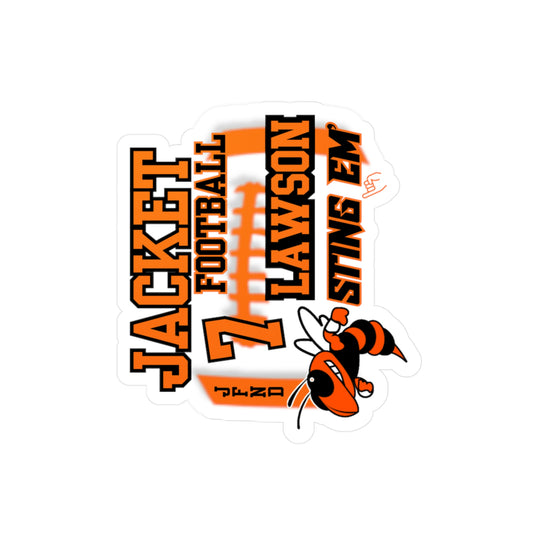 Custom Jackets Vinyl Sticker