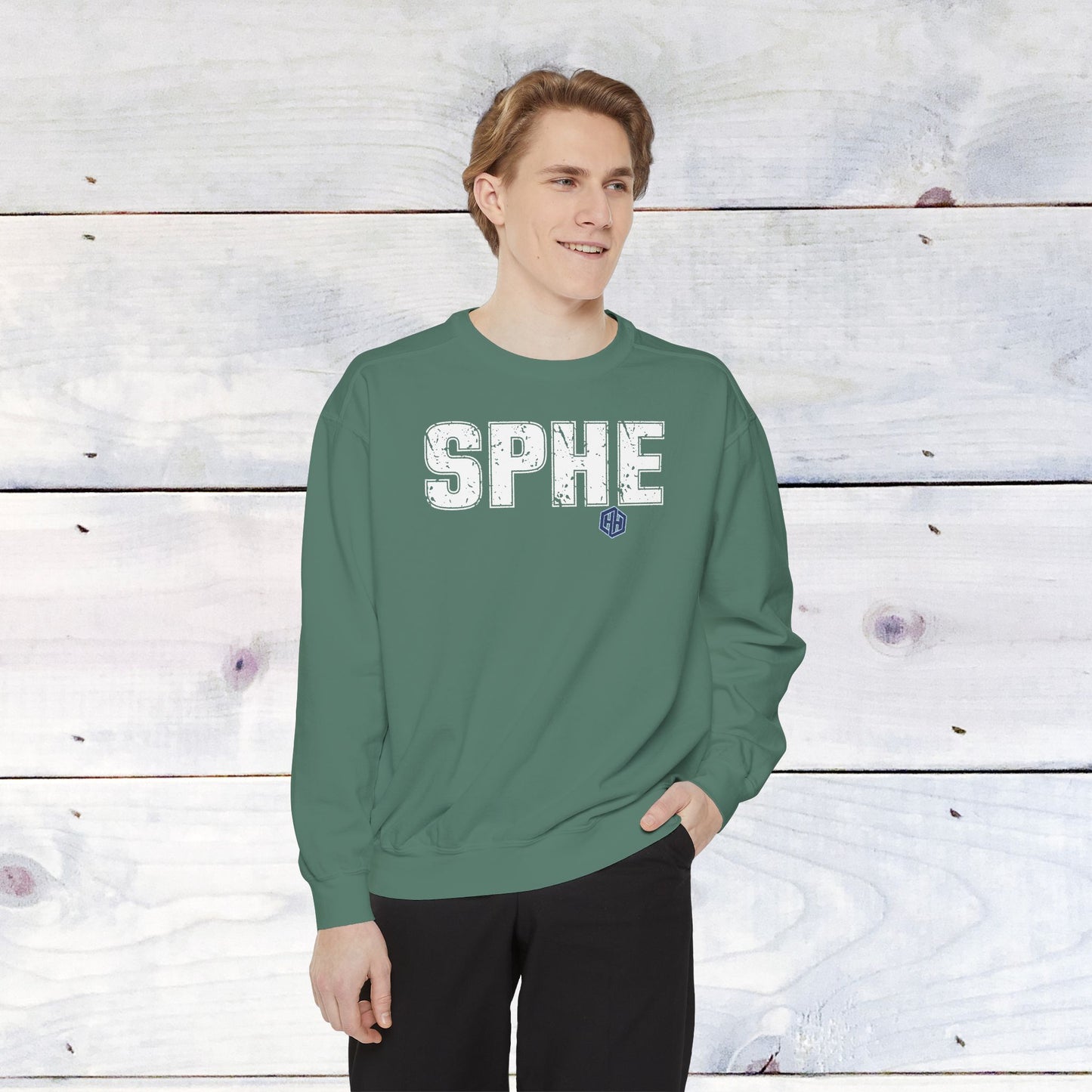 SPHE Deep in the Heart Back Comfort Colors Sweater
