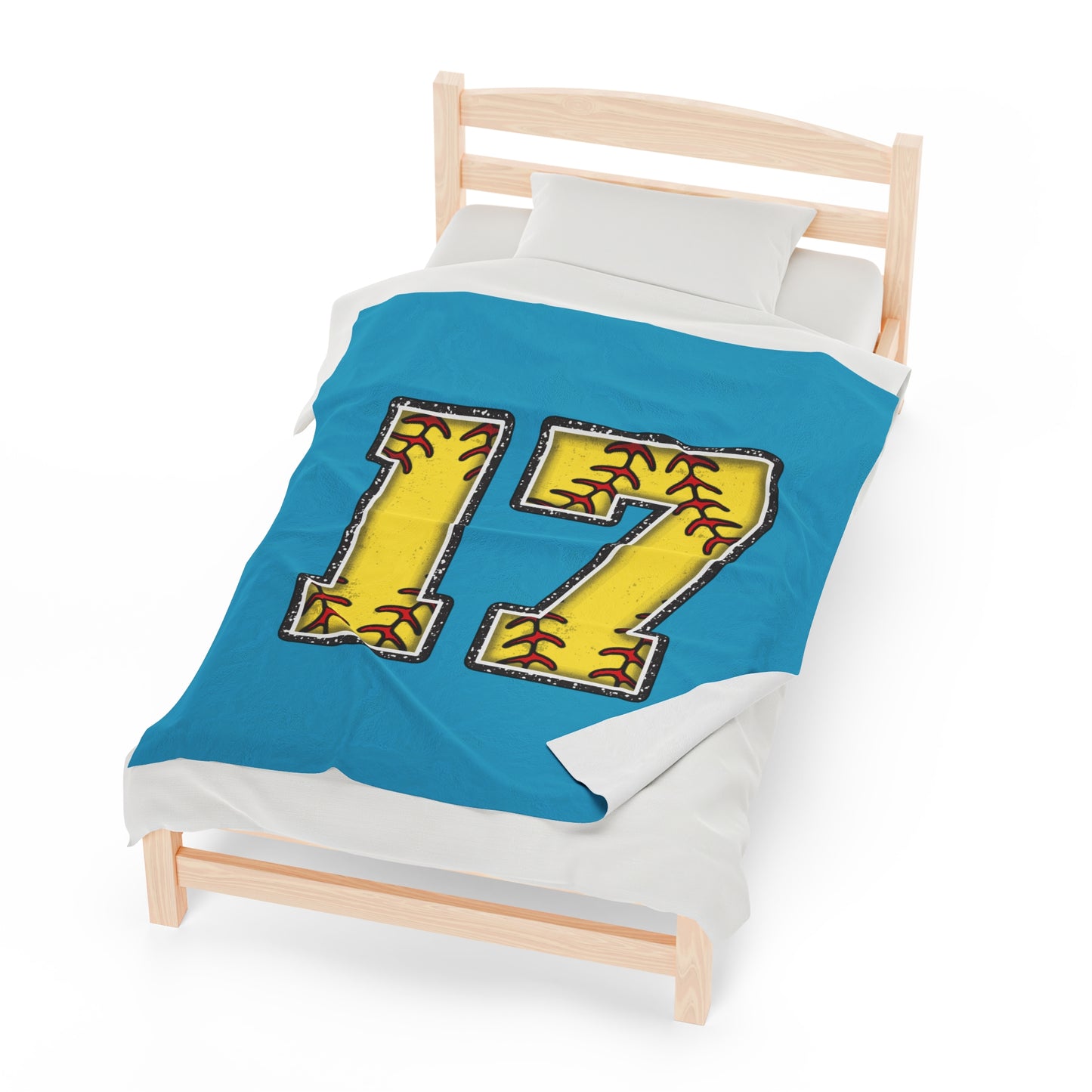 Custom Softball Blanket