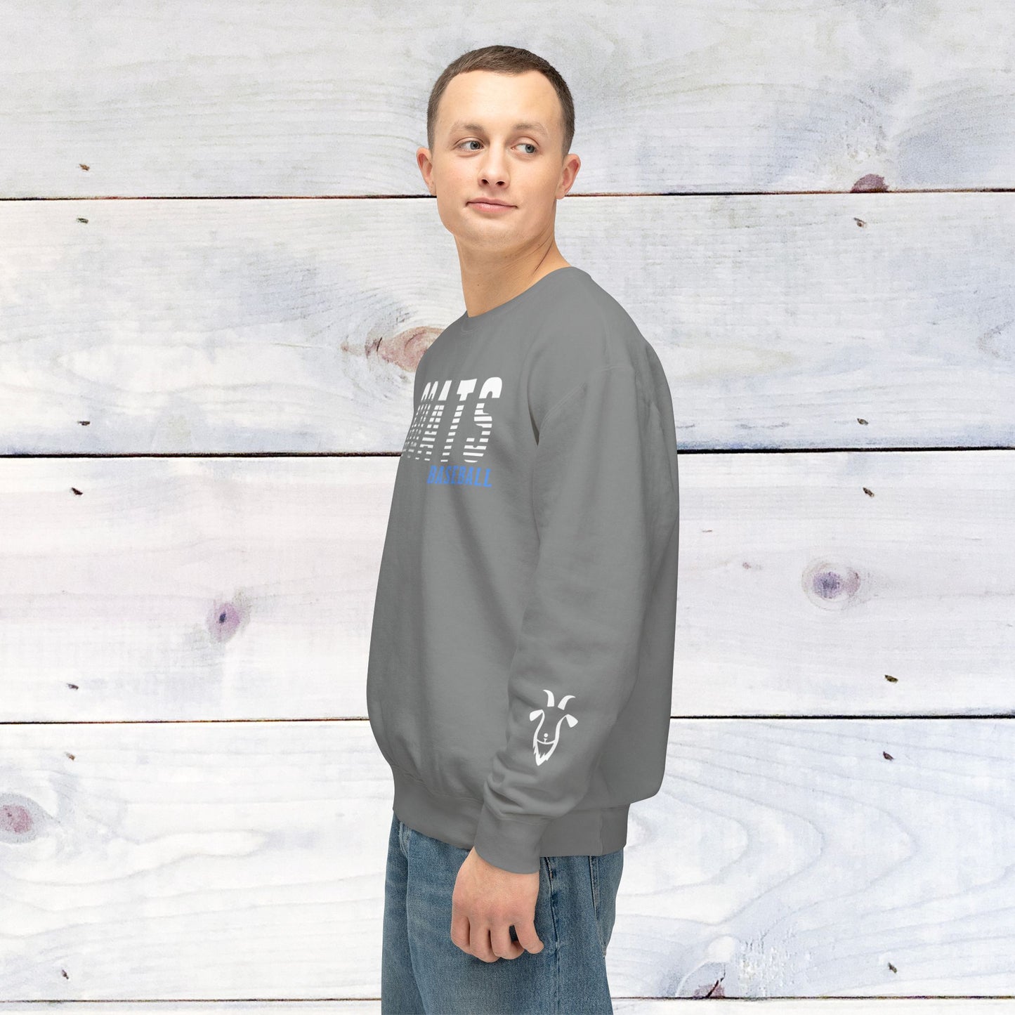 Custom GOATS  Baseball Comfort Colors Sweater