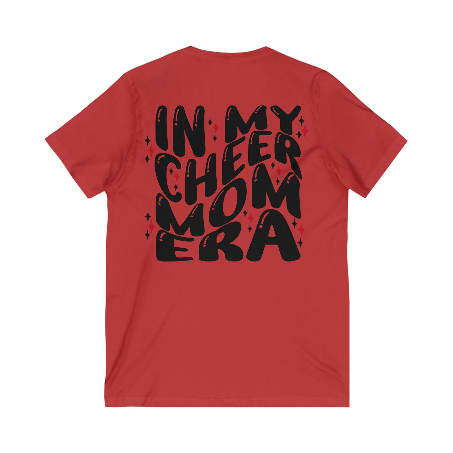 Heath Cheer Mom V Neck